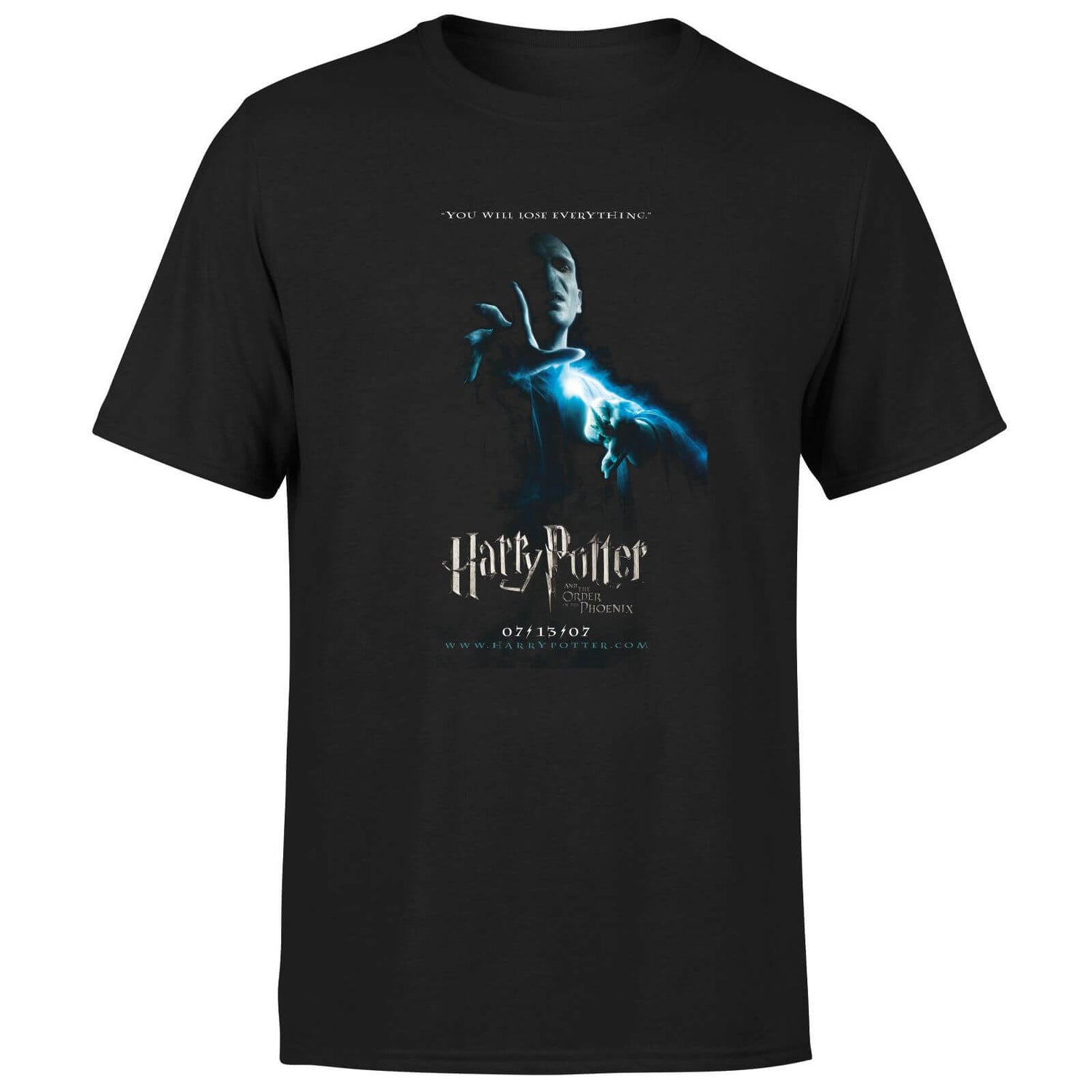 Harry Potter Order Of The Phoenix Unisex T-Shirt - Black