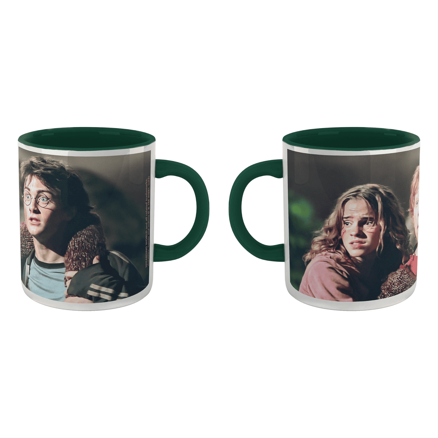 Harry Potter Hermione Ron And Harry Mug - Green