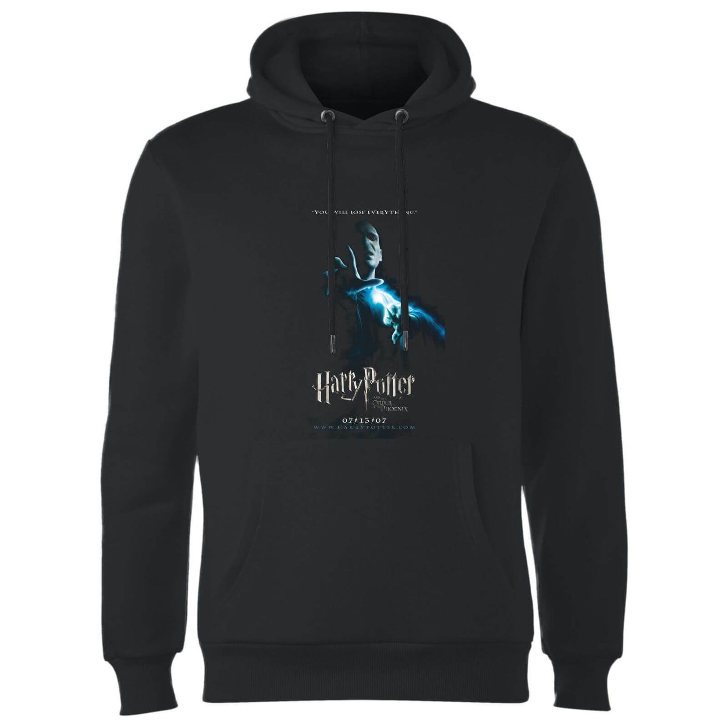 Harry Potter Order Of The Phoenix Hoodie - Black