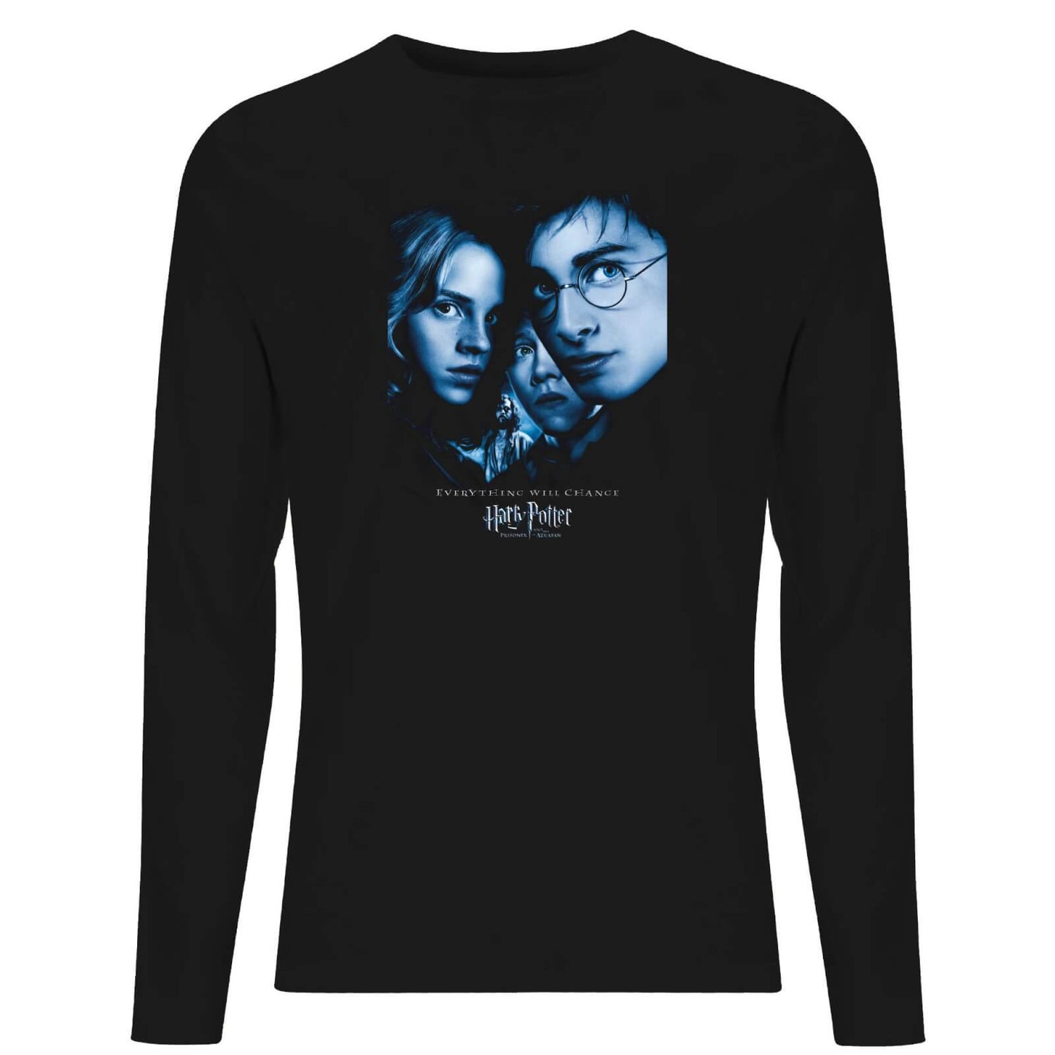 Harry Potter Prisoner Of Azkaban Unisex Long Sleeve T-Shirt - Black