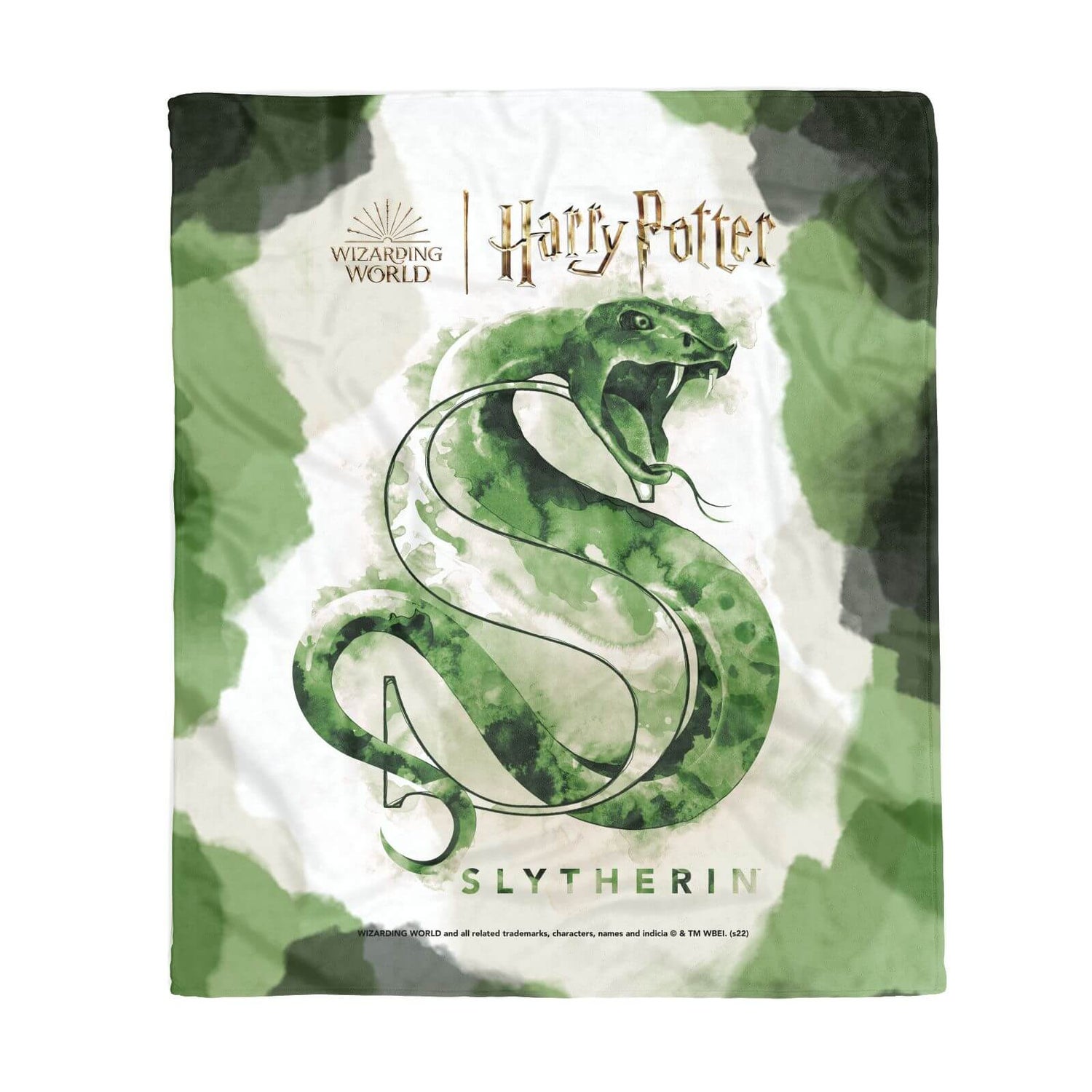 Harry Potter Slytherin Fleece Blanket