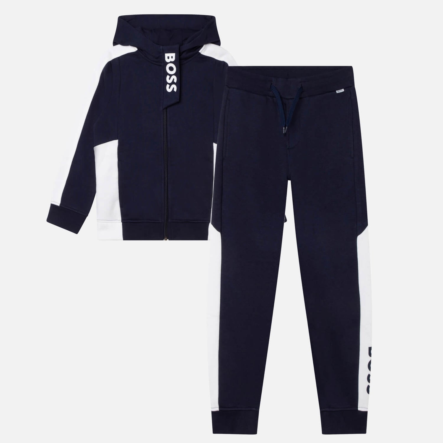 Hugo Boss Hooded Cotton-Blend Tracksuit