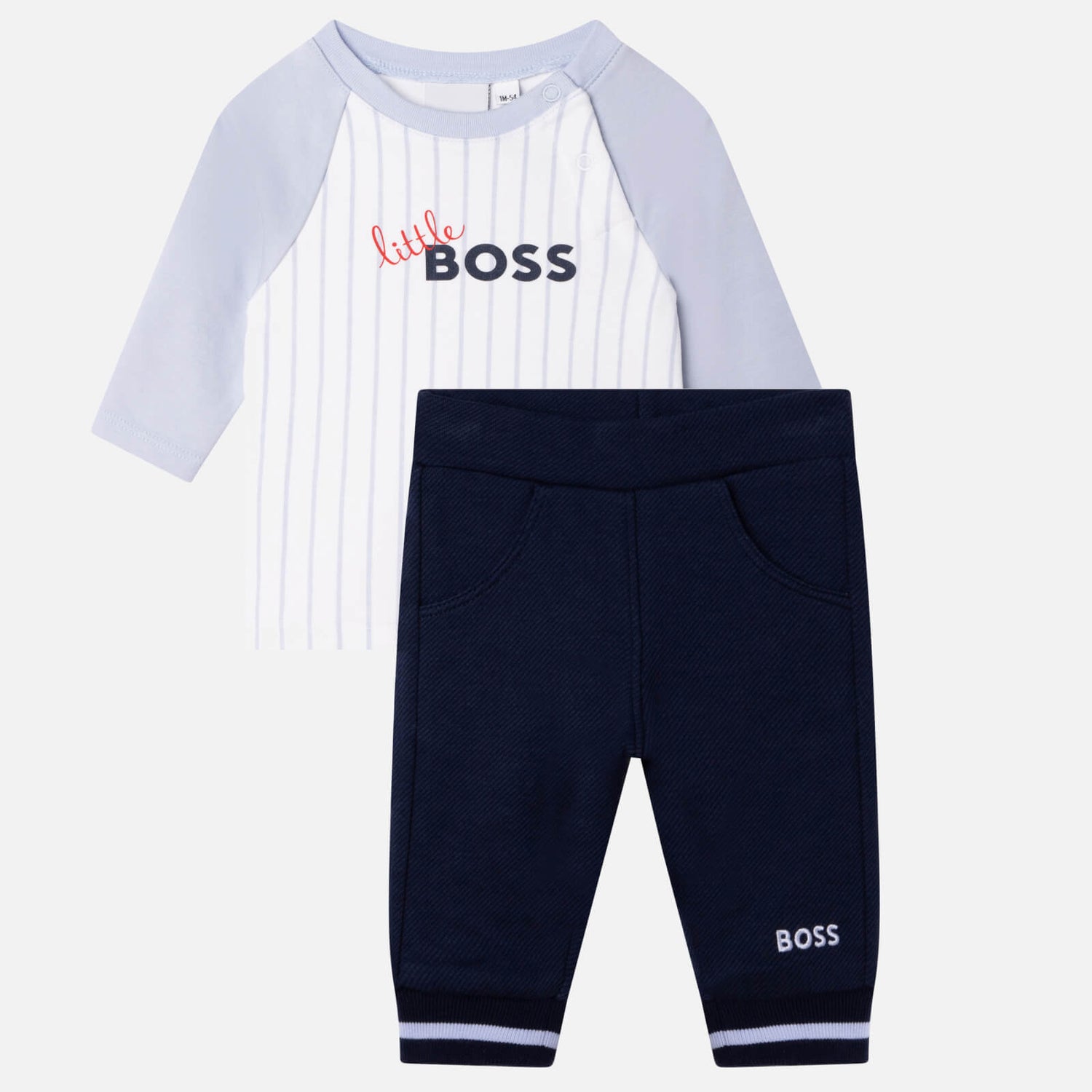 Hugo Boss Boys T-Shirt + Pant Set - 3 Months