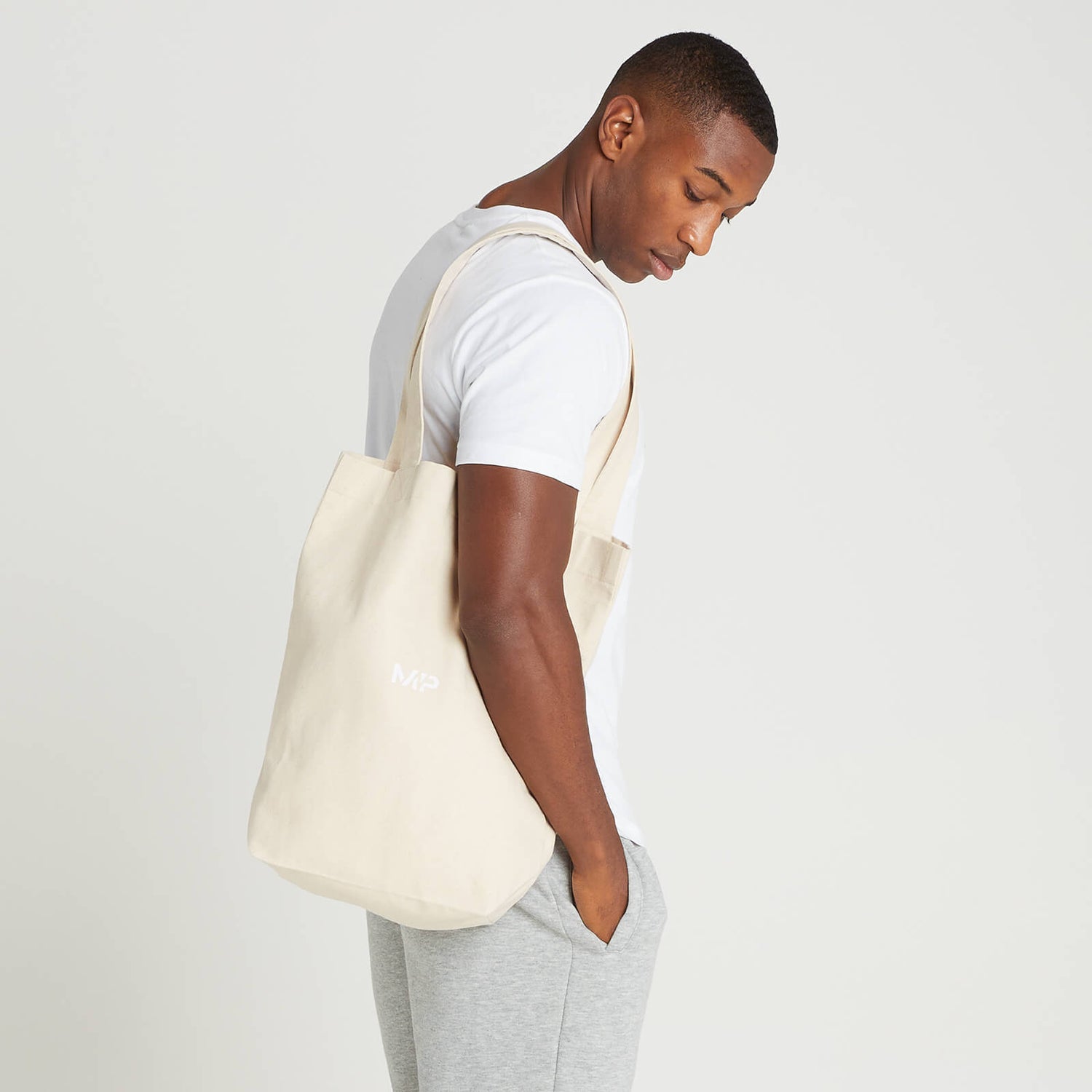 MP Canvas Tote Bag – Ecru