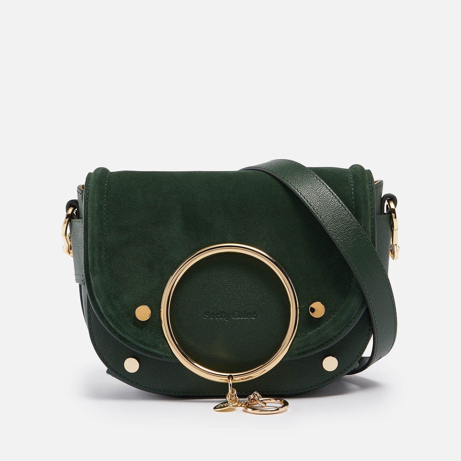 See By Chloé Mara Leather and Suede Bag
