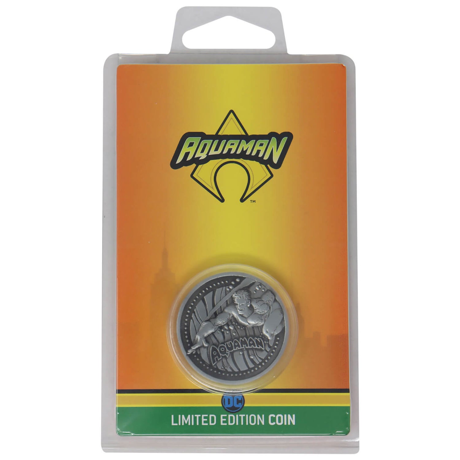 Fanattik Aquaman DC Comics Limited Edition Collectible Coin