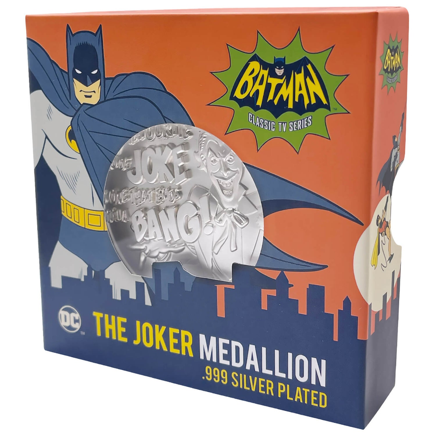 Fanattik The Joker .999 Silver Plated Medallion