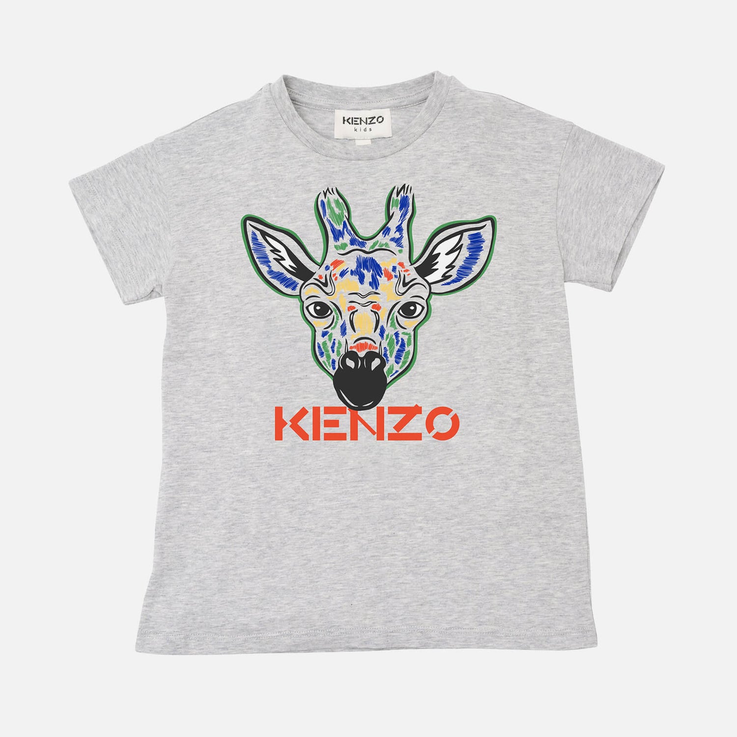 KENZO Boys Giraffe Cotton-Jersey T-Shirt - 5 Years