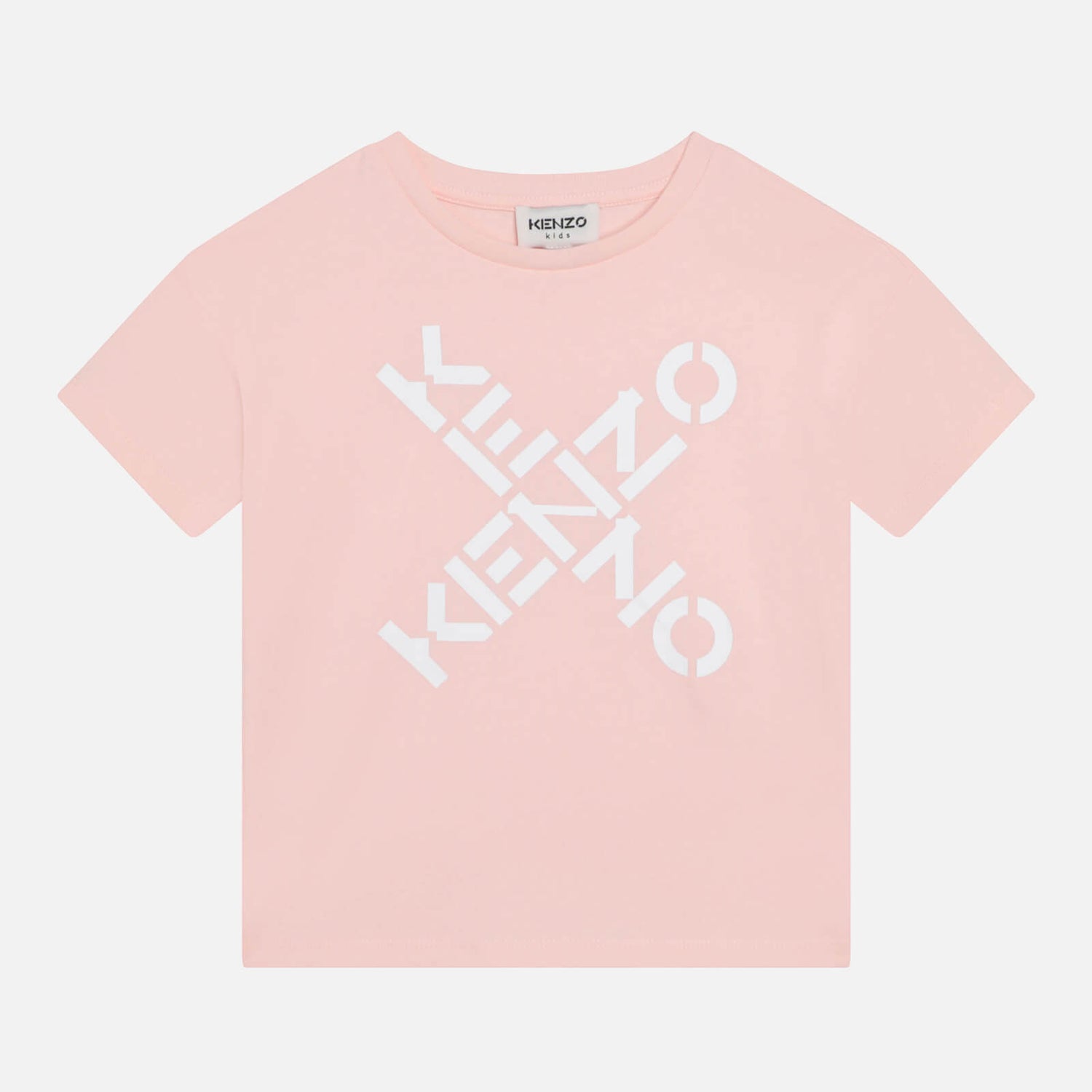 KENZO Girls Monogram Cotton-Jersey T-Shirt - 4 Years