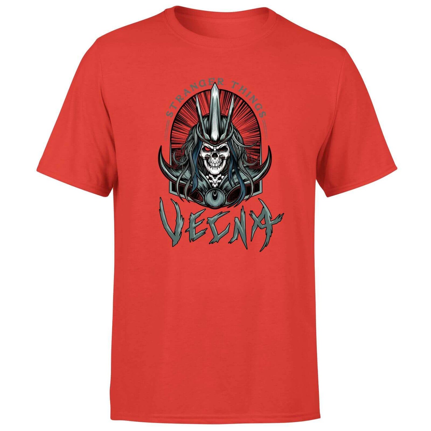 Stranger Things Vecna Unisex T-shirt - Rood