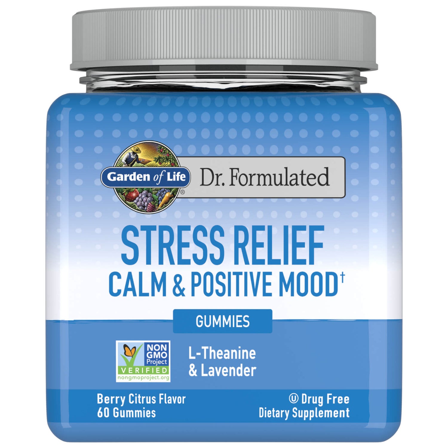 Dr. Formulated Stress Relief Gummies 60ct (Berry Citrus)