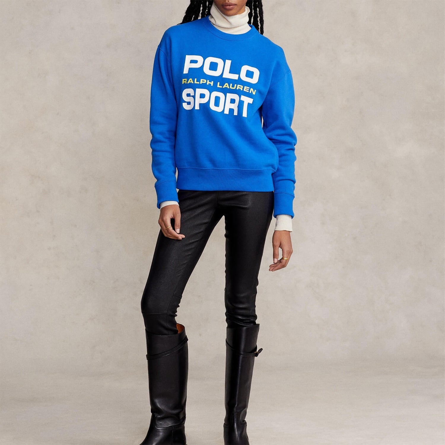 Polo Ralph Lauren Cottton-Blend Jersey Sweatshirt - XS
