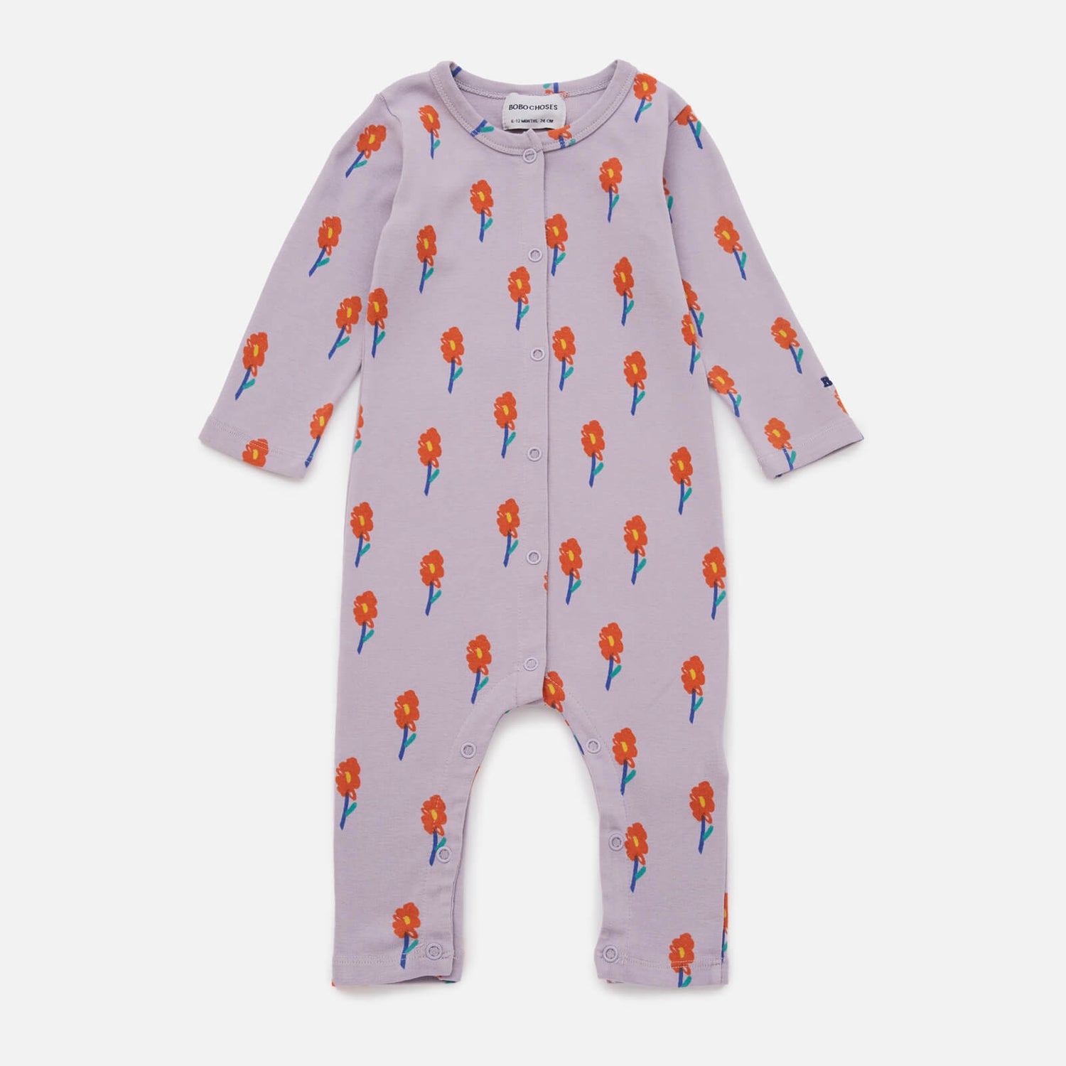 BoBo Choses Baby's Floral Print Babygrow - 3-6 months