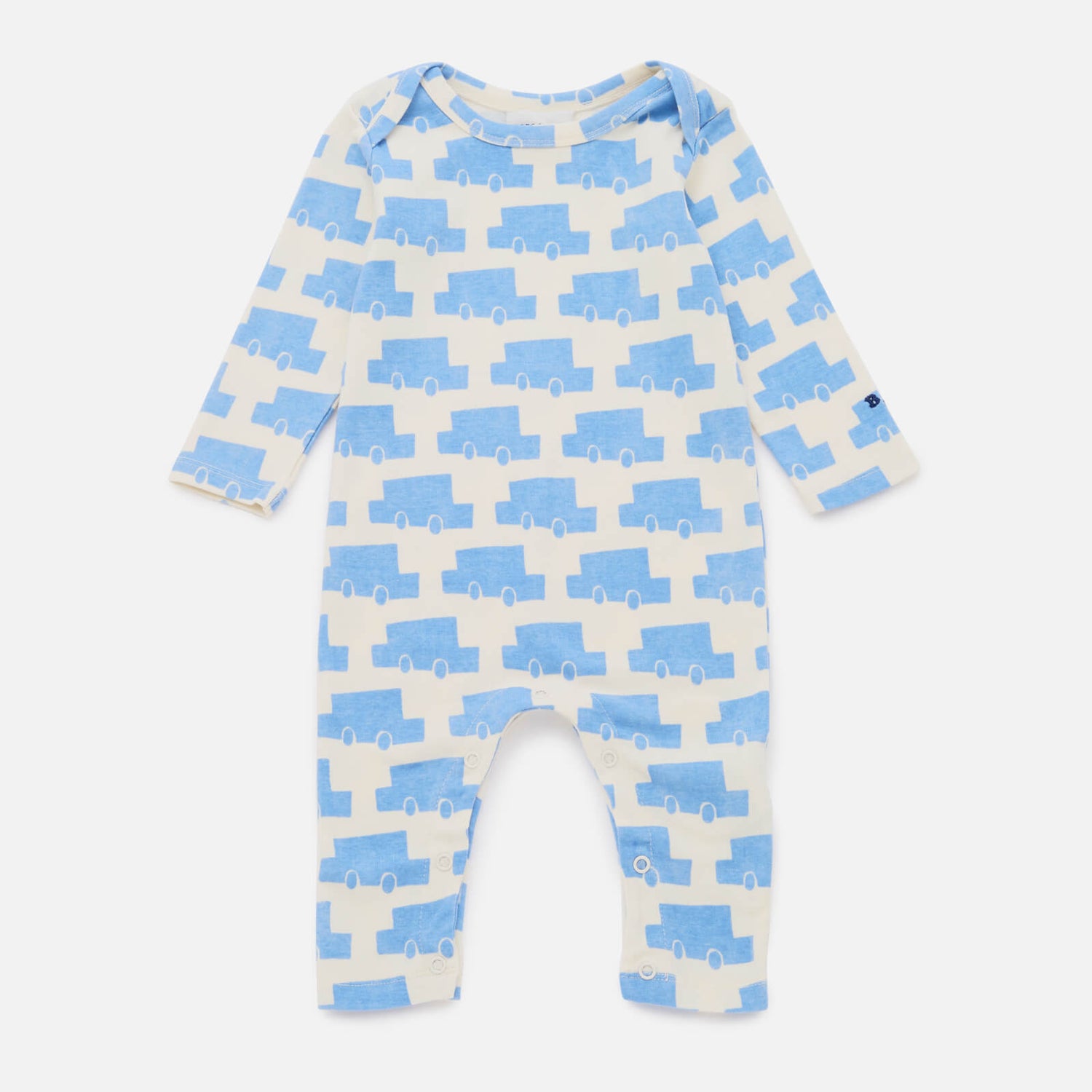 BoBo Choses Baby's Printed Cotton-Blend Jersey Babygrow