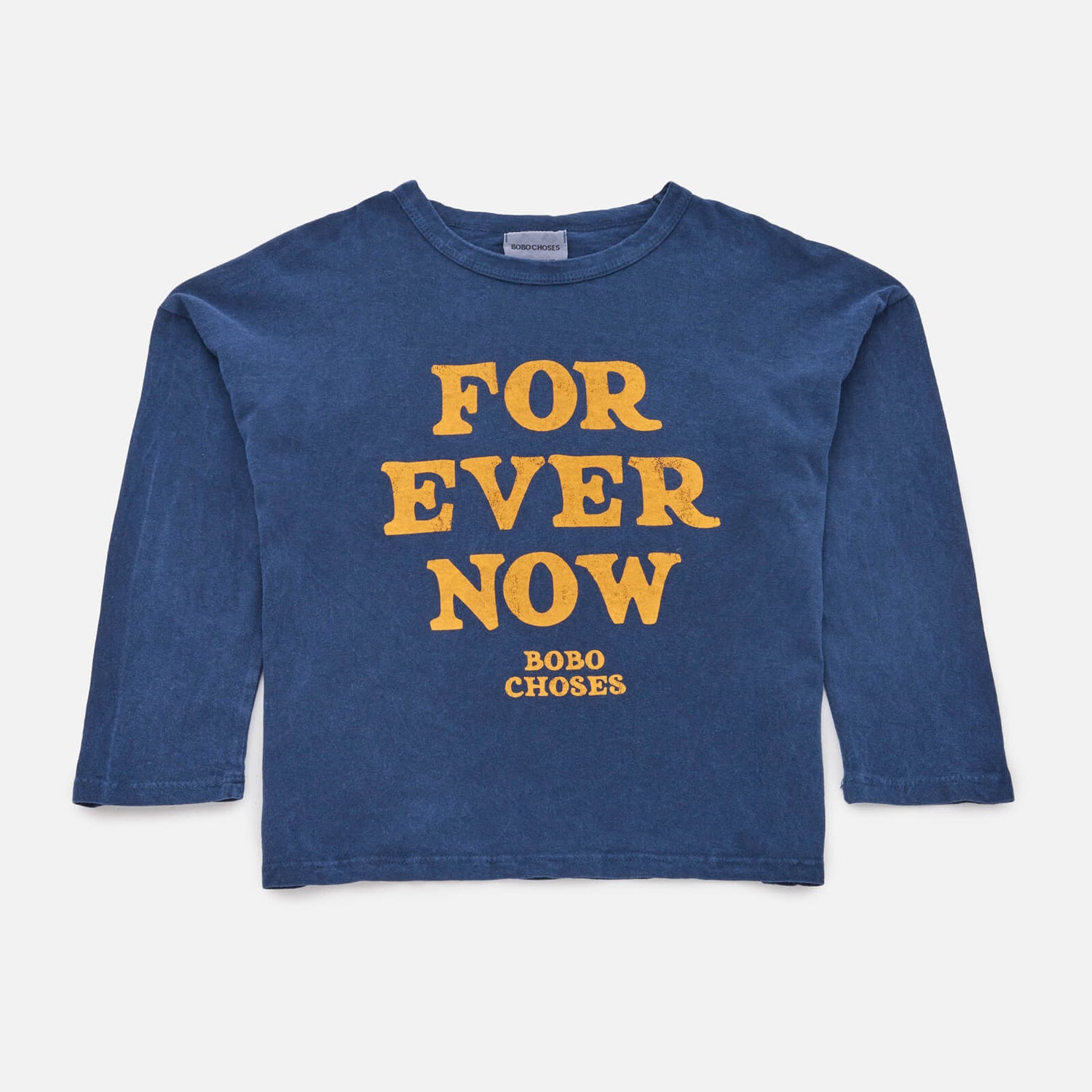 BoBo Choses Kids' Forever Now Long Sleeve Cotton-Jersey T-Shirt - 2-3 years