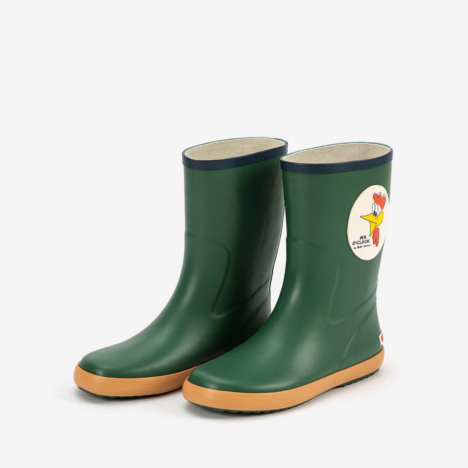 BoBo Choses Kids' Mr O'Clock Rubber Wellington Boots - UK 7 Toddler