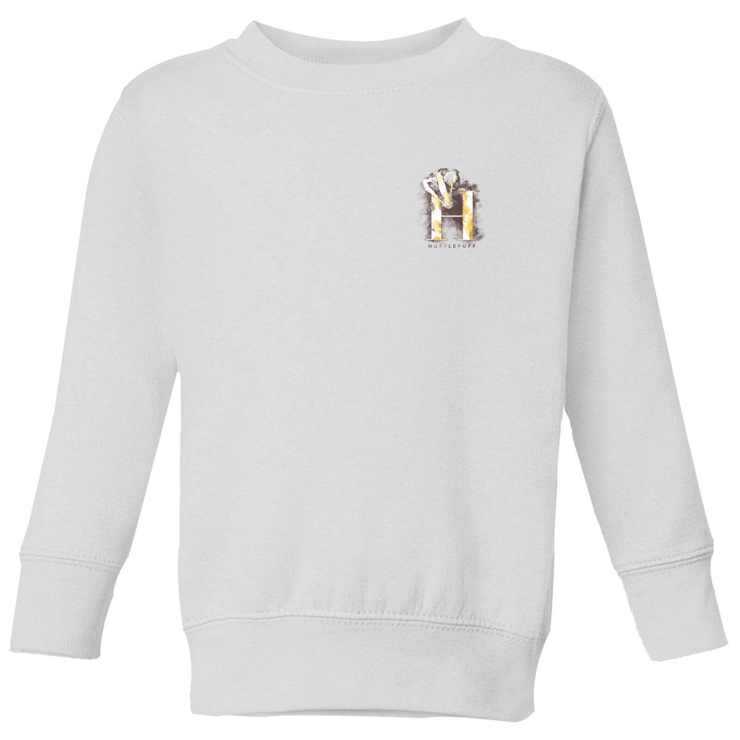 Harry Potter Hufflepuff Kids' Sweatshirt - White