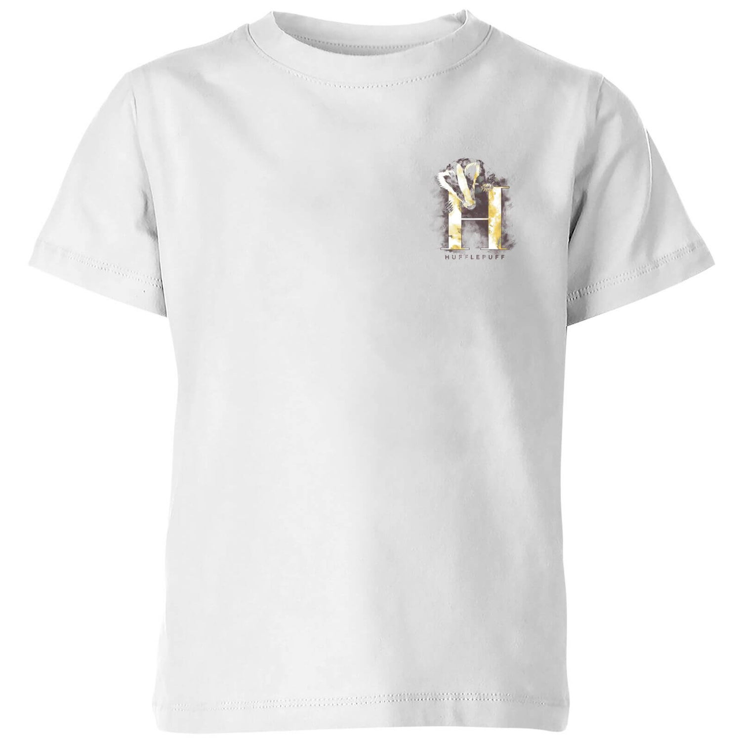 Harry Potter Hufflepuff Kids' T-Shirt - White