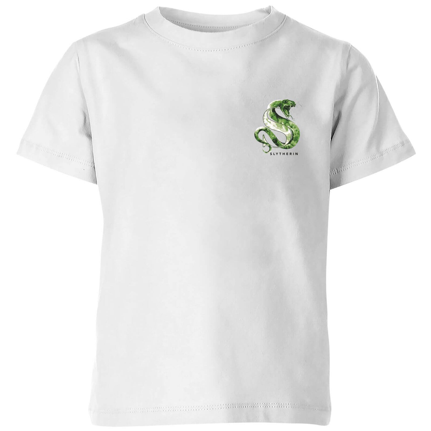 Camiseta para niños Slytherin de Harry Potter - Blanco