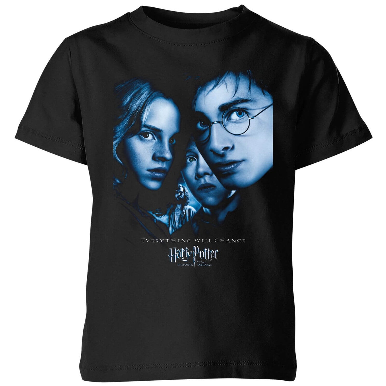 Camiseta para niño Prisoner of Azkaban de Harry Potter - Negro