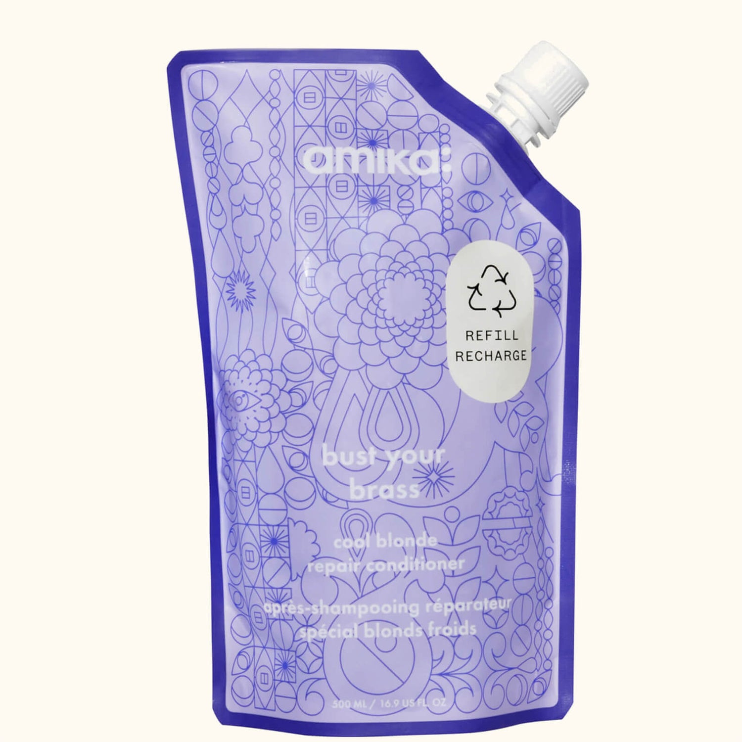 Amika Bust Your Brass Cool Blonde Repair Conditioner