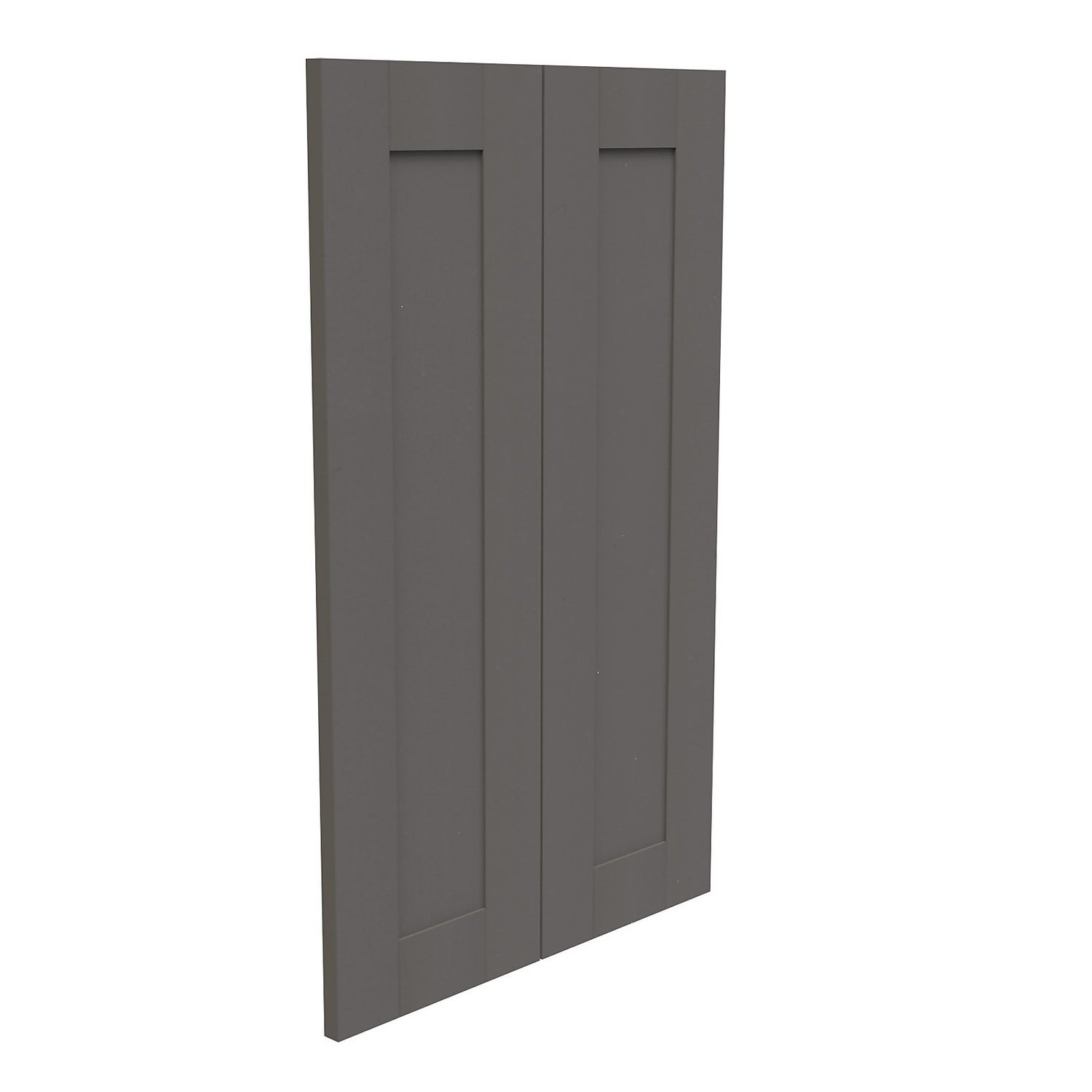 Black cupboard on sale doors