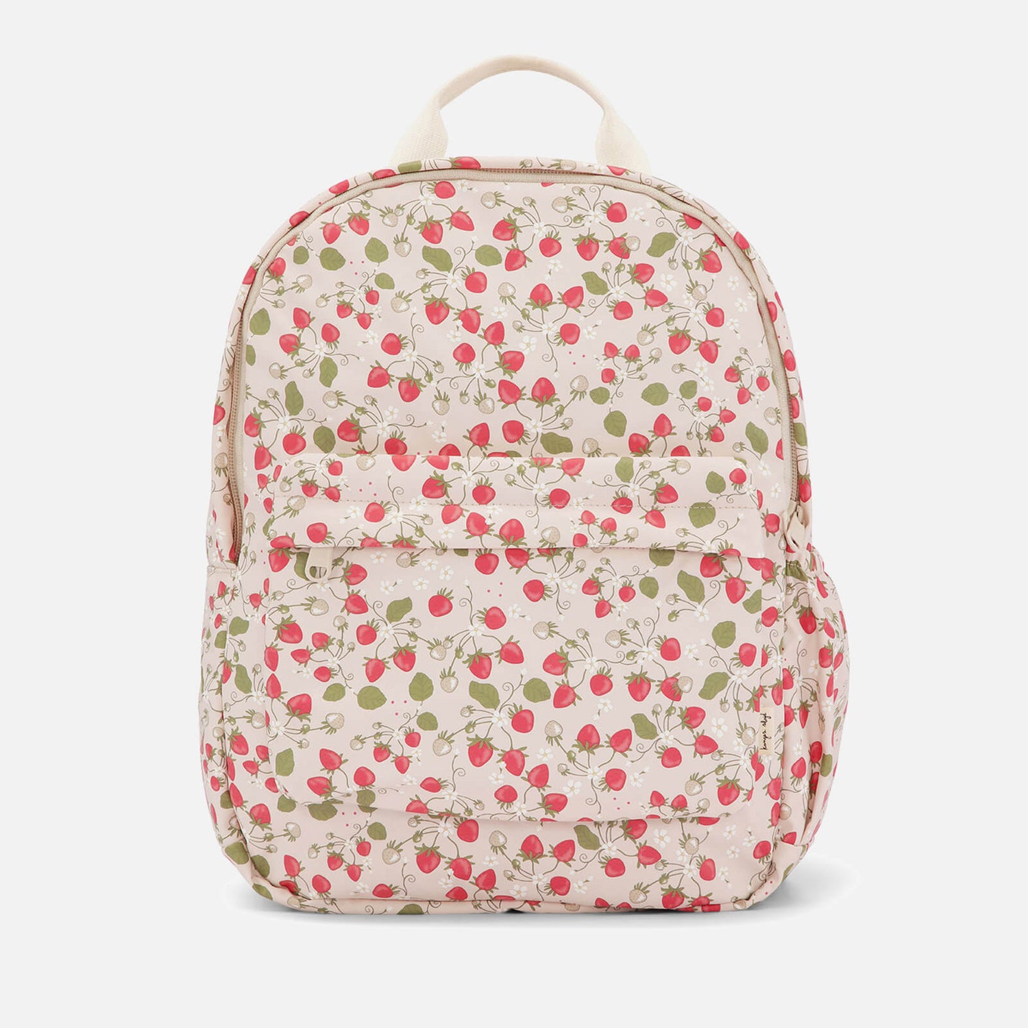 Konges Sløjd Strawberry Print Canvas Backpack