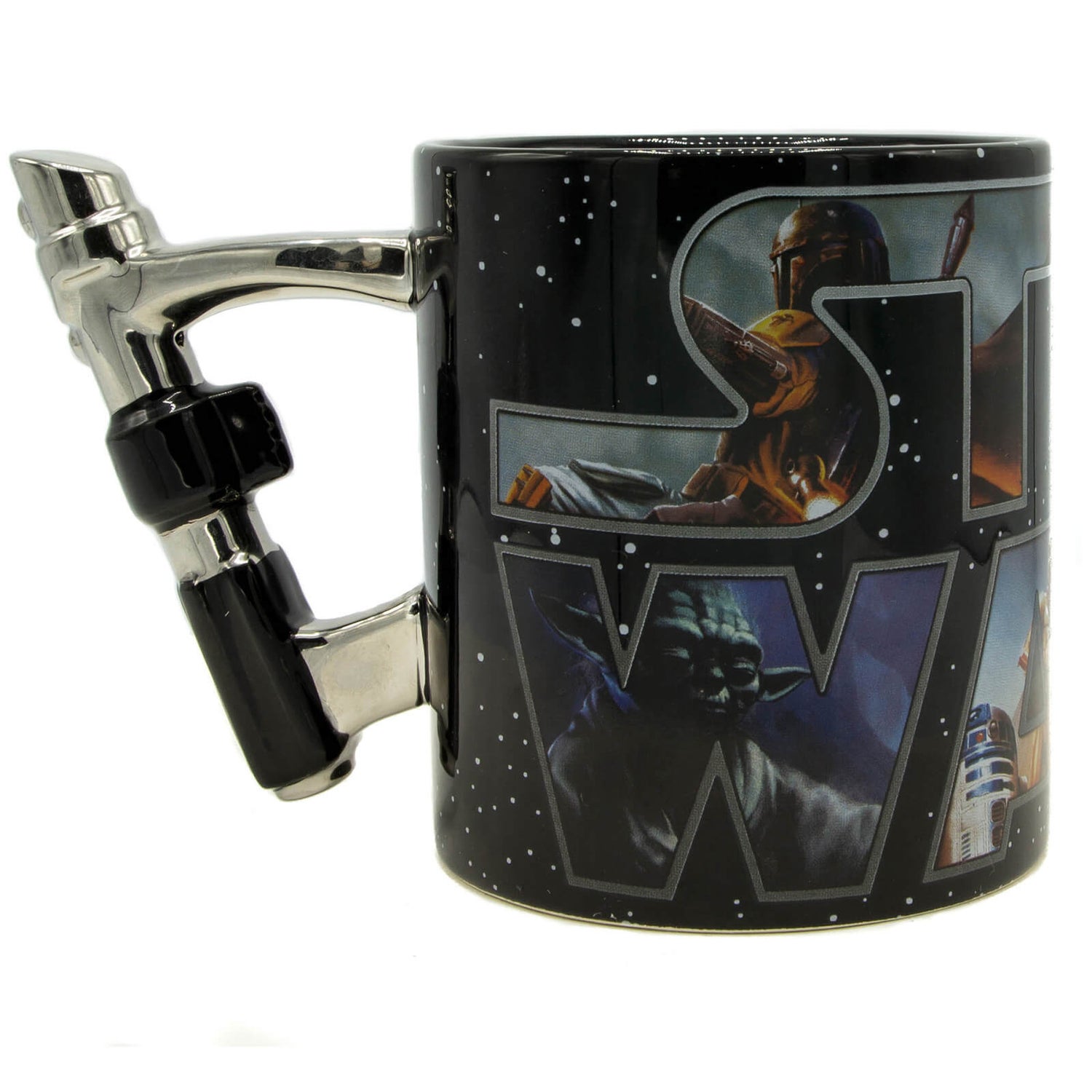 Star Wars Sculpted Lightsaber Handle Ceramic Mug