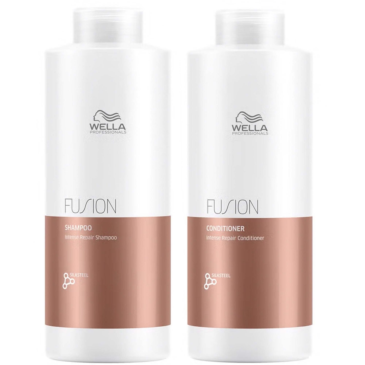 Wella Professionals Fusion Repair Shampoo and Conditioner Super Size Regime Bundle