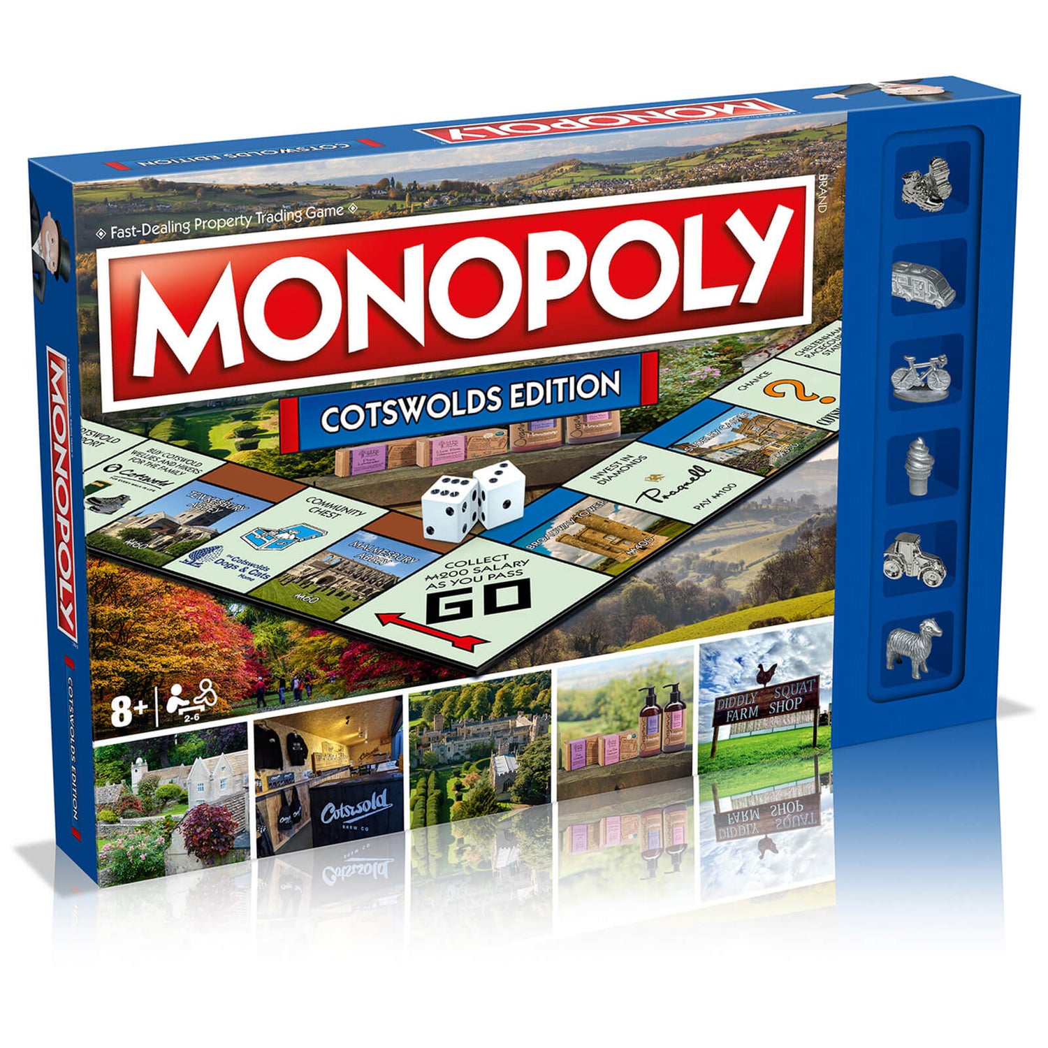 Monopoly Board Game - Cotswolds Regional Edition