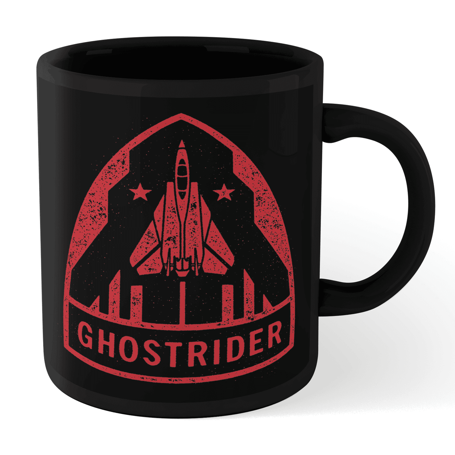 Top Gun Ghost Rider Mug - Black