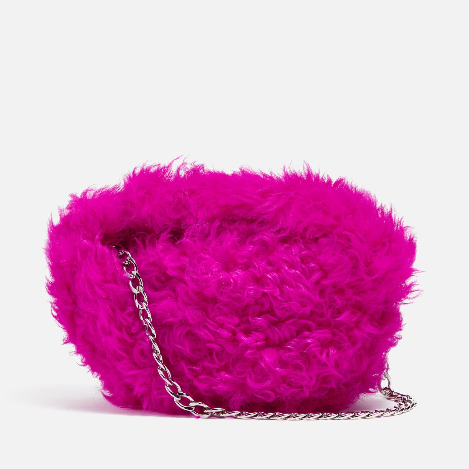 BY FAR Furry Baby Cush Faux Fur Bag