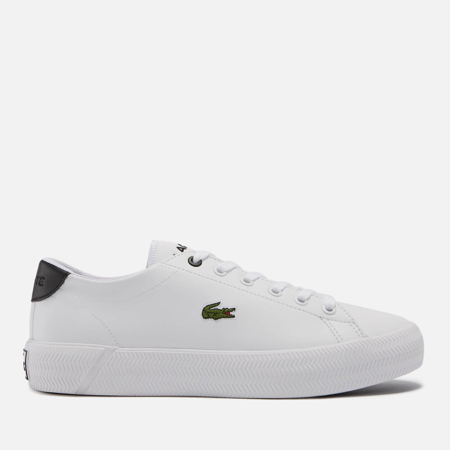 Lacoste Junior Gripshot Faux Leather Trainers - UK 2 Kids