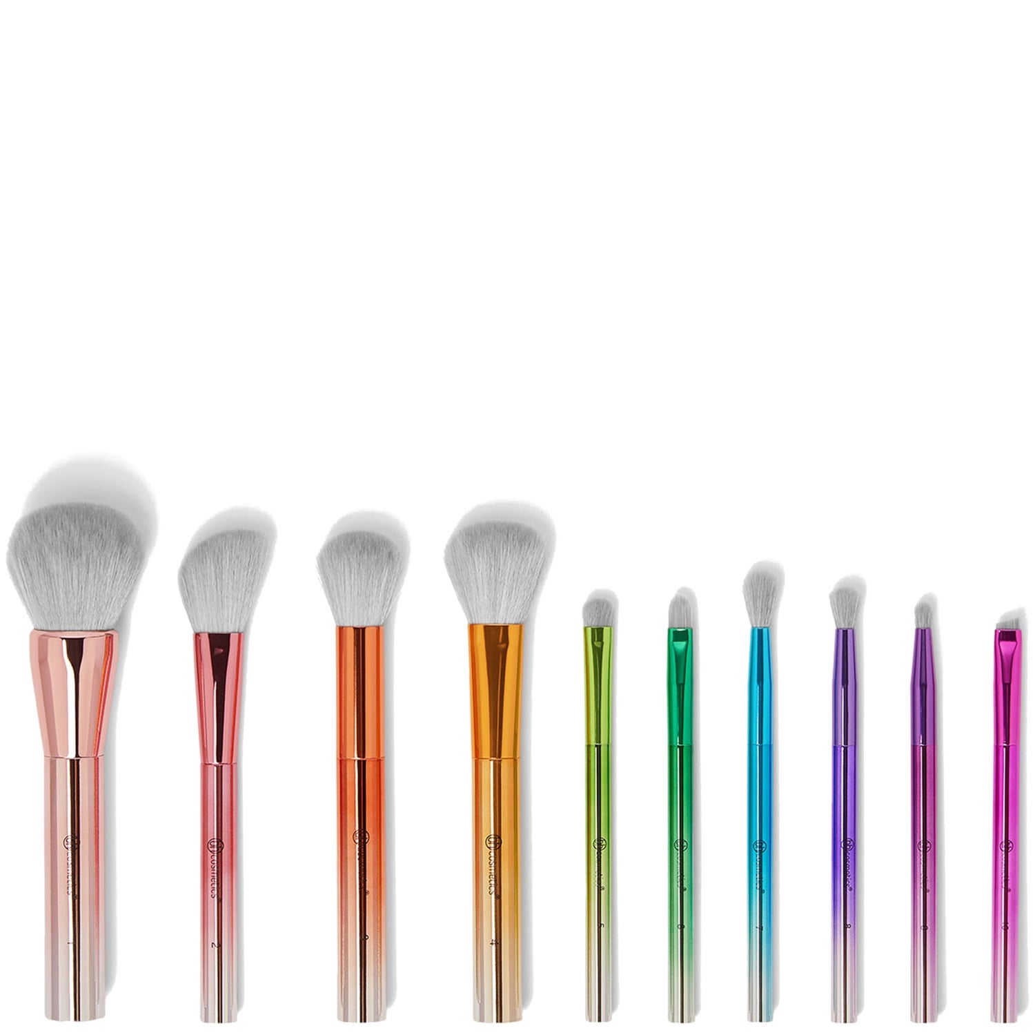 BH Cosmetics Take Me Back to Brazil - 10 Piece Brush Set