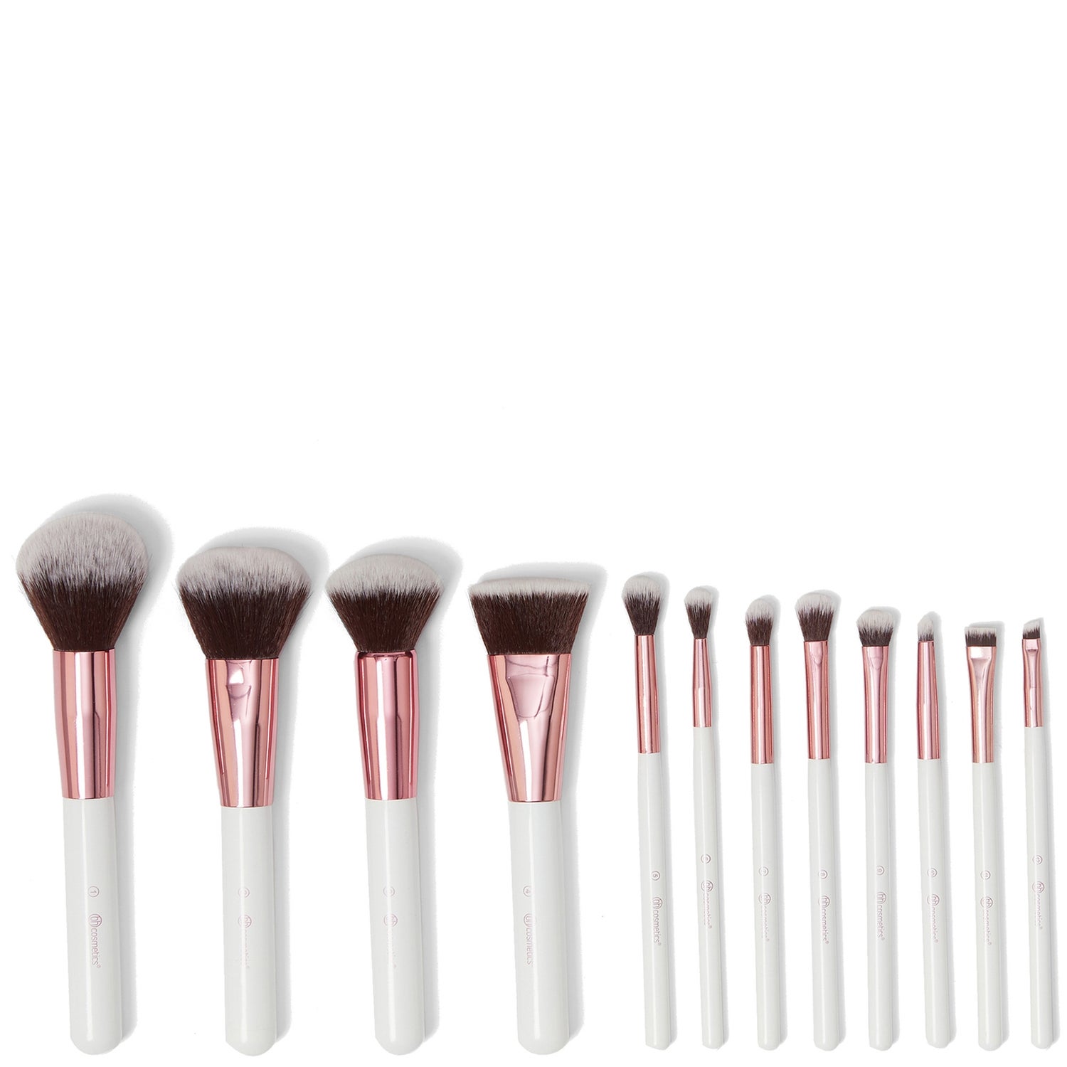BH Cosmetics Crystal Quartz - 12 Piece Brush Set