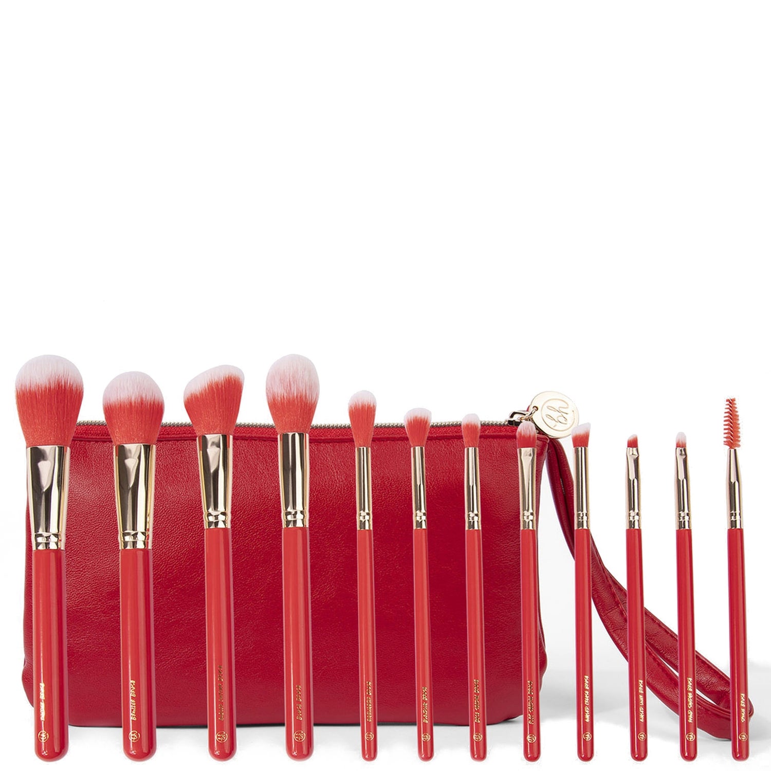 BH Cosmetics Fa La La Fierce - 12 Piece Face & Eye Brush Set with Bag