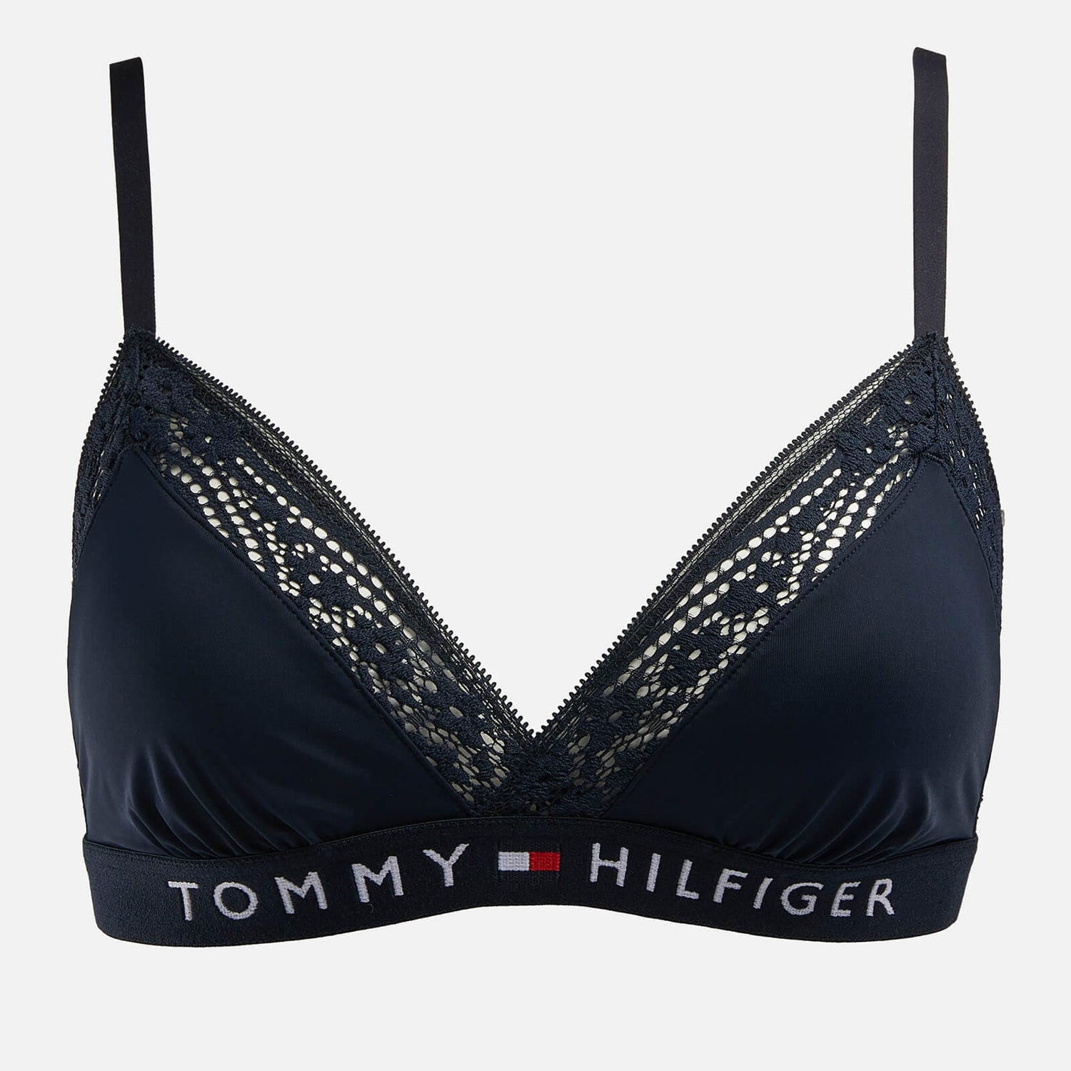Tommy Hilfiger Unlined Lace Triangle - XS