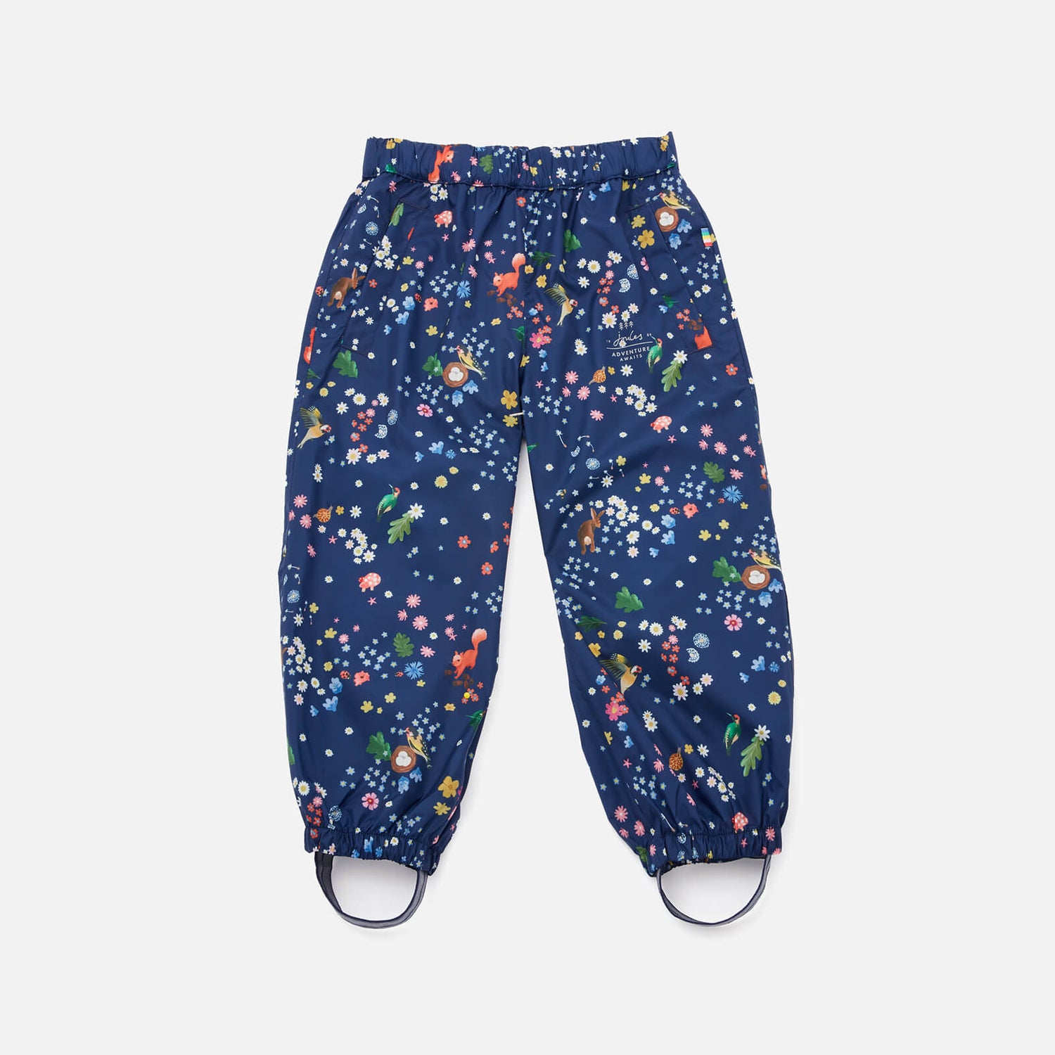 Joules Kids' Bayfield Packable Waterproof Trousers