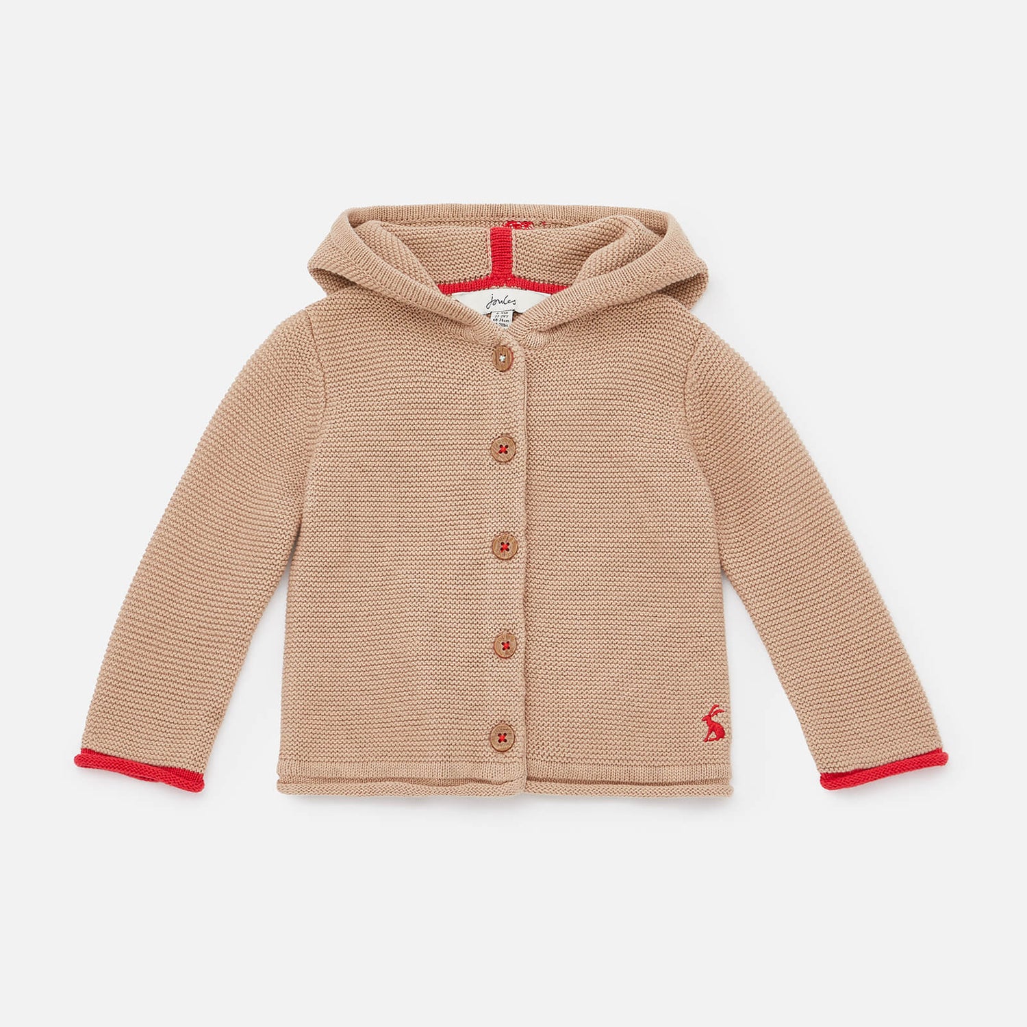 Joules Babies Alby Hooded Cardigan - 3-6 months