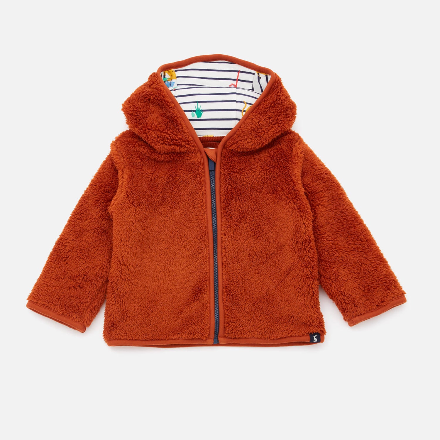 Joules Babies’ Cuddle Tiger Hood Fleece Jacket