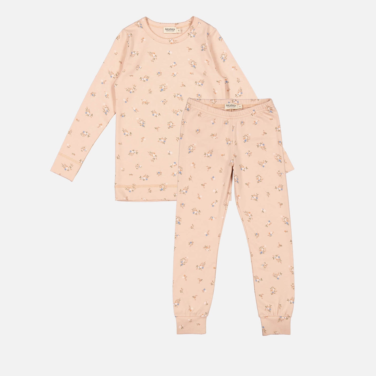 MarMar Copenhagen Kids' Floral-Print Jersey Pyjamas - 2 Years