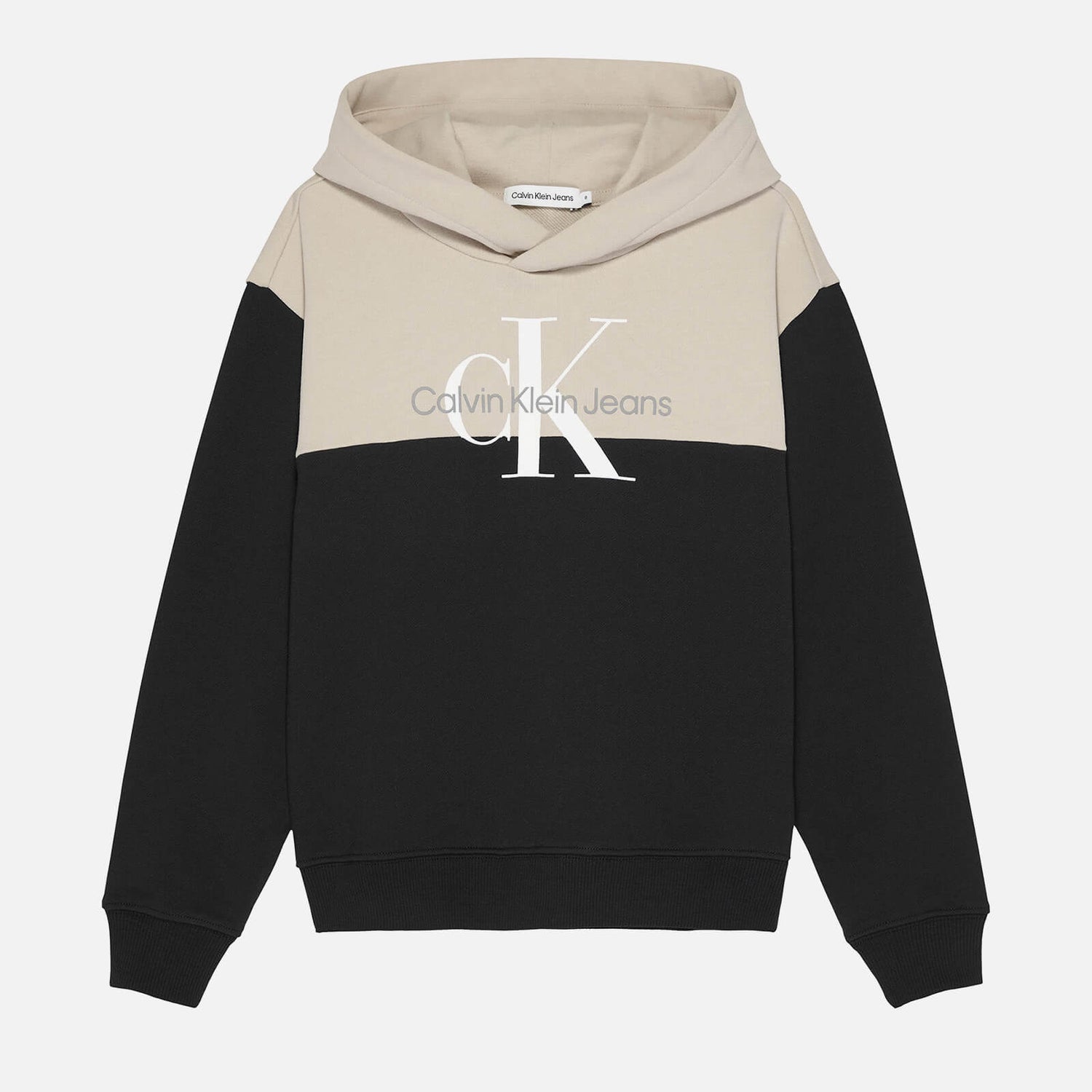 Calvin Klein Boys' Logo-Print Cotton-Jersey Hoodie - 10 Years
