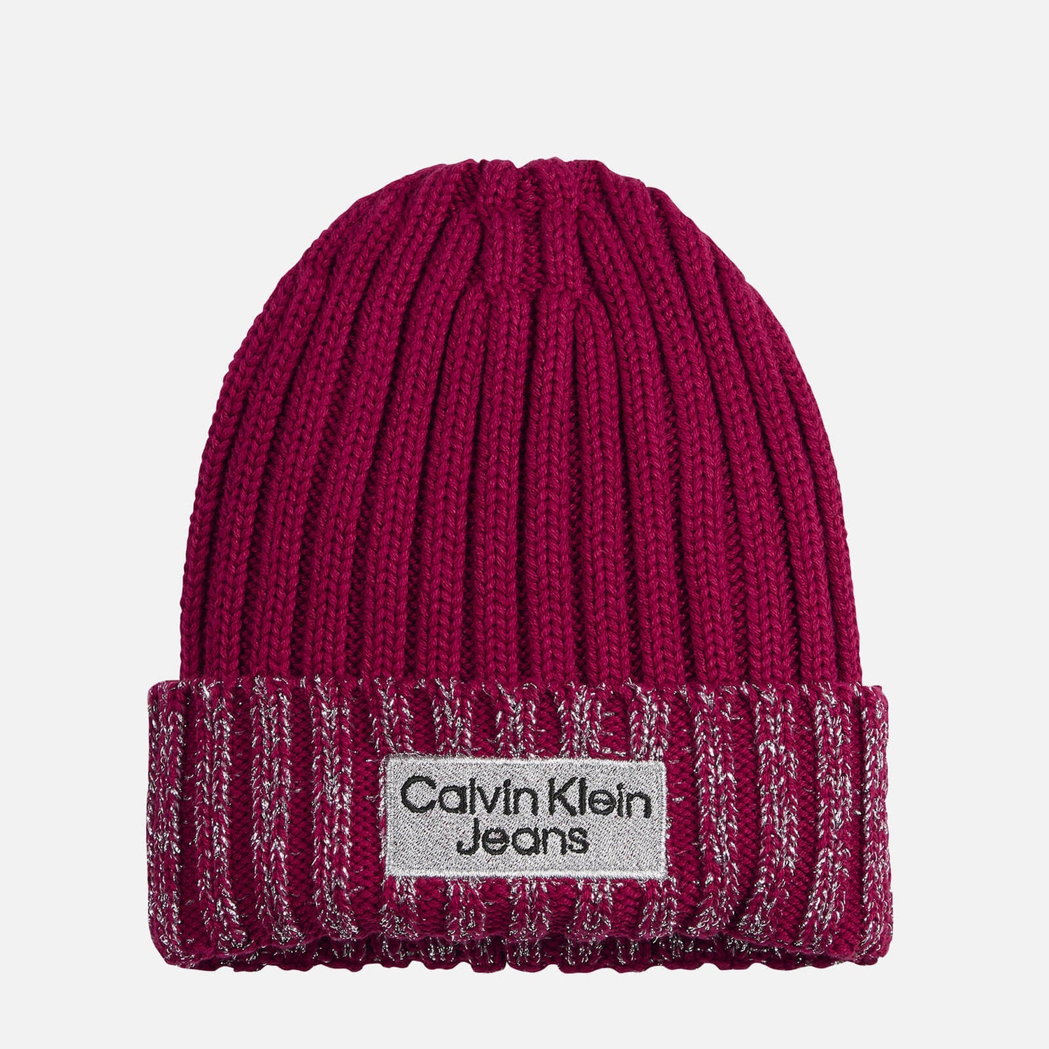 Calvin Klein Girls' Cotton-Blend Beanie - L-XL