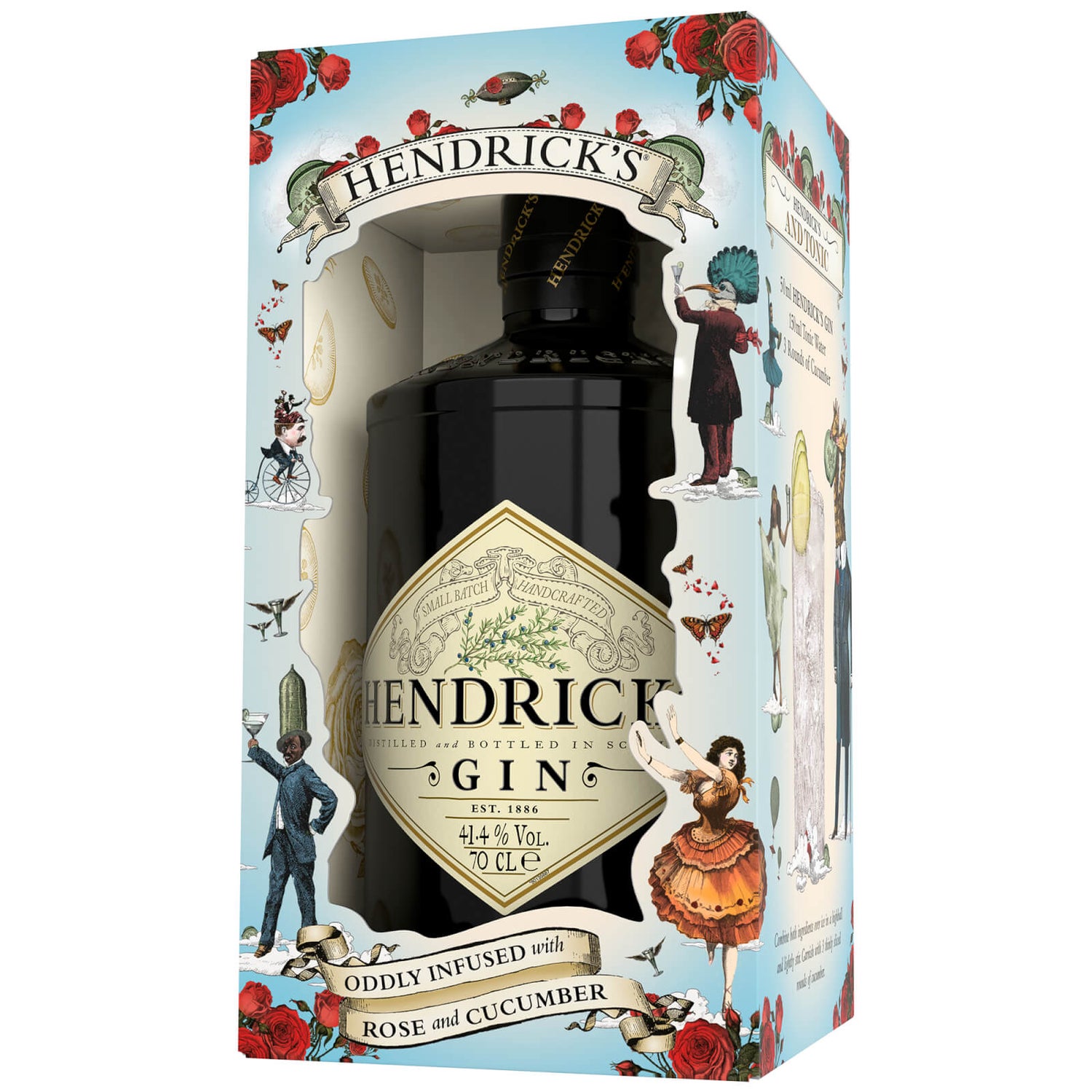 Hendrick’s Gin, Tremendous Tipples Gift Set, Limited Edition, 70cl