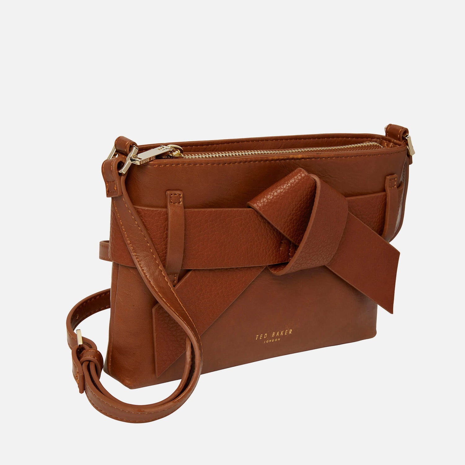 Ted Baker Jimsina Bow Faux Leather Cross-Body Bag