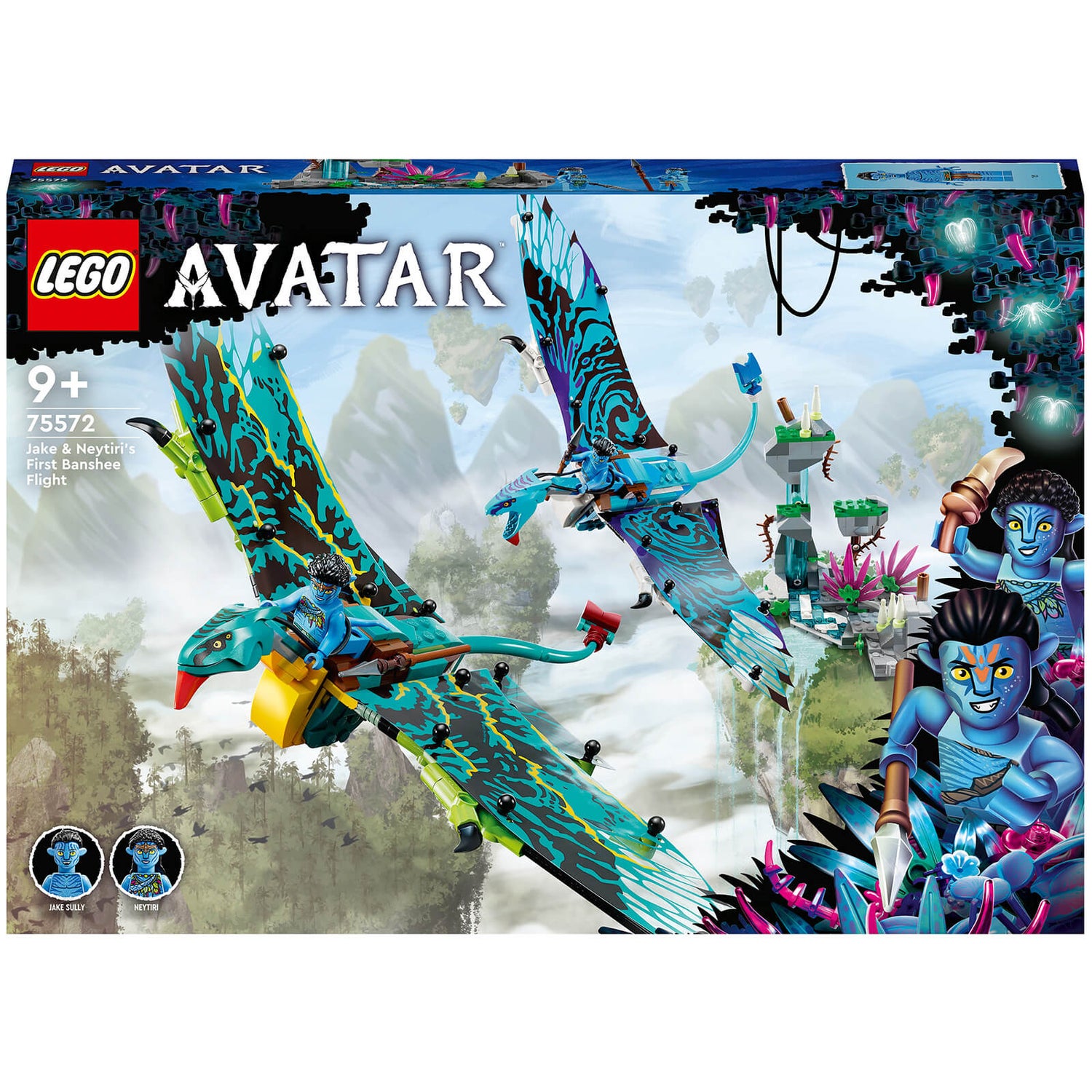 LEGO Avatar Jake & Neytiri's First Banshee Flight Set (75572) Toys