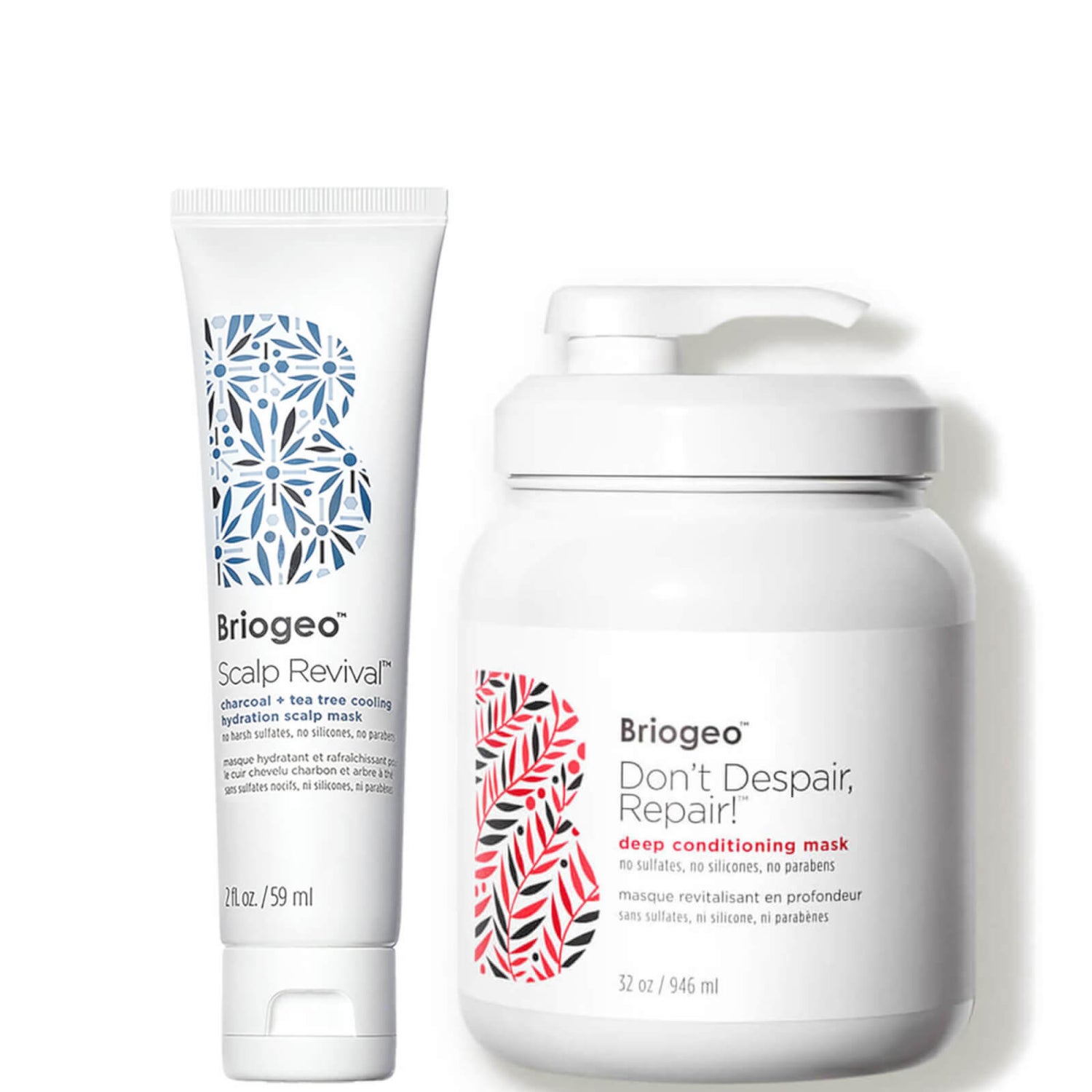 Briogeo Jumbo Conditioner Detox and Repair Kit