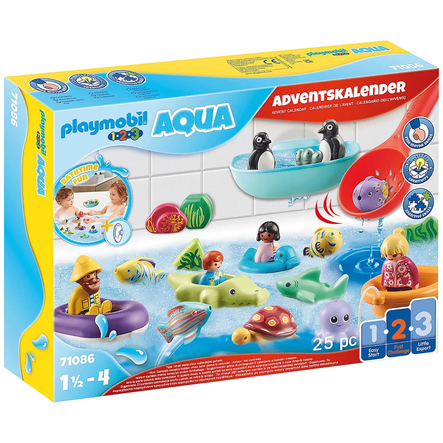 Calendrier De L'Avent Playmobil 123 Aqua (71086)