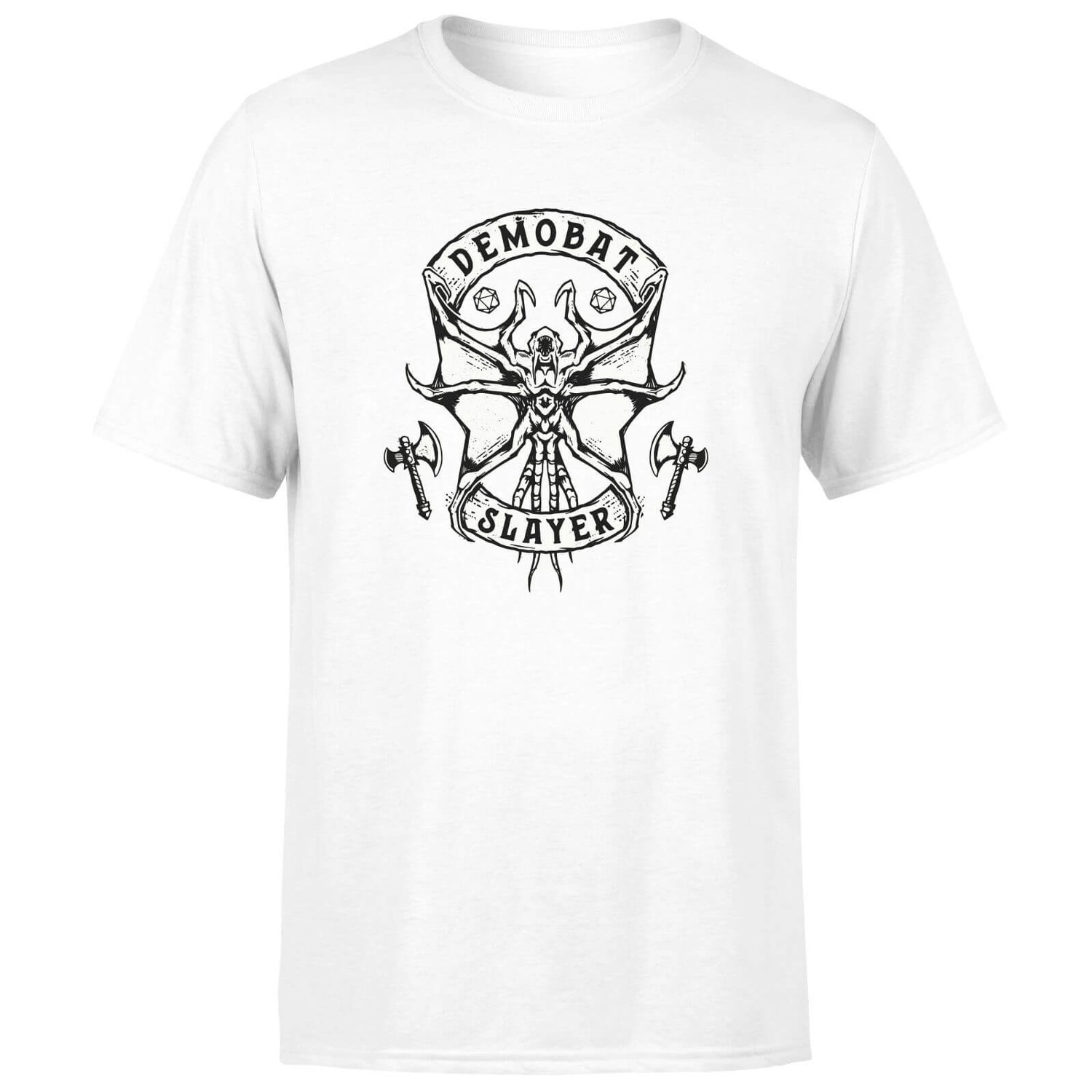 Stranger Things Demobat Slayer Unisex T-Shirt - White