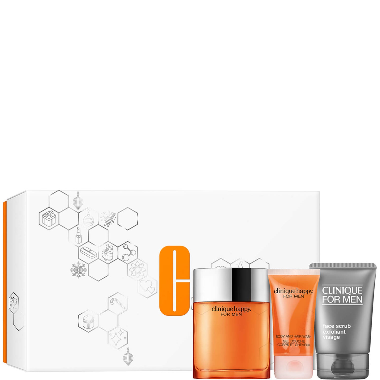 Clinique Happy for Him Skincare and Fragrance Gift Set (Worth £85.50)